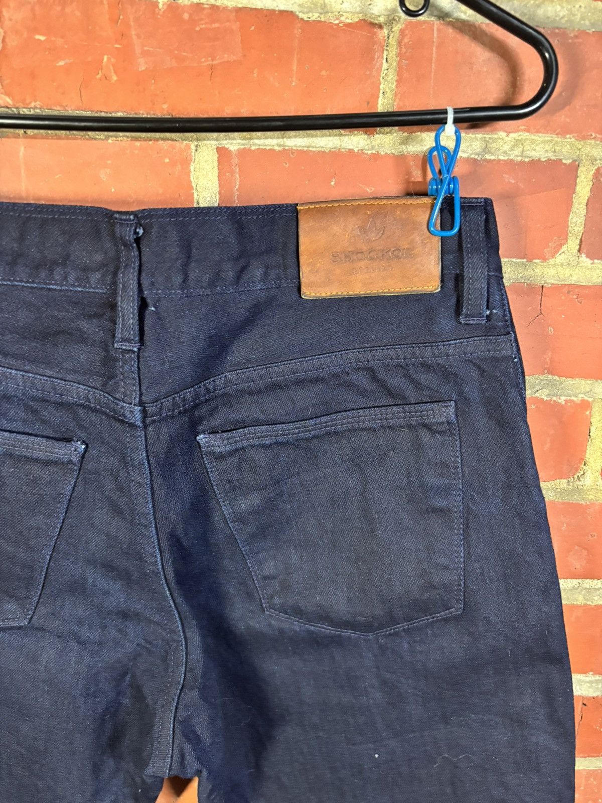 Shockoe Atelier Shockoe Atelier Jeans Denim Selvedge Button Sz 30 R30.5x26.5 Size US 30 / EU 46 - 6 Thumbnail