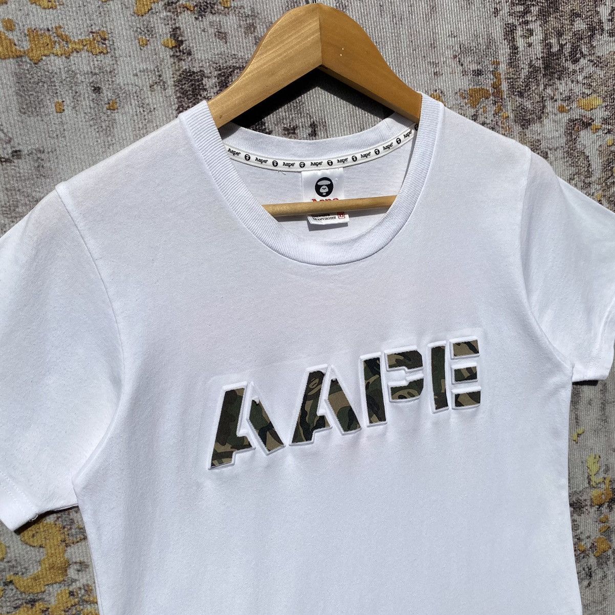 Aape Aape By A Bathing Ape Camo Shirt Back Hit Apunvs Spec Ap01 Size US XS / EU 42 / 0 - 5 Thumbnail