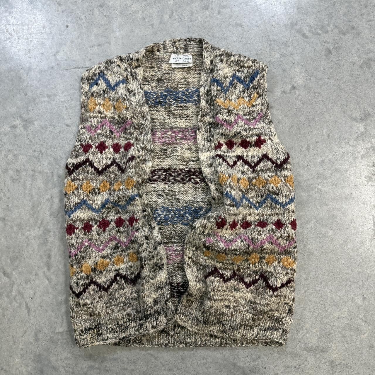 Other Vintage wool knit sweater vest Size US S / EU 44-46 / 1 - 1 Thumbnail