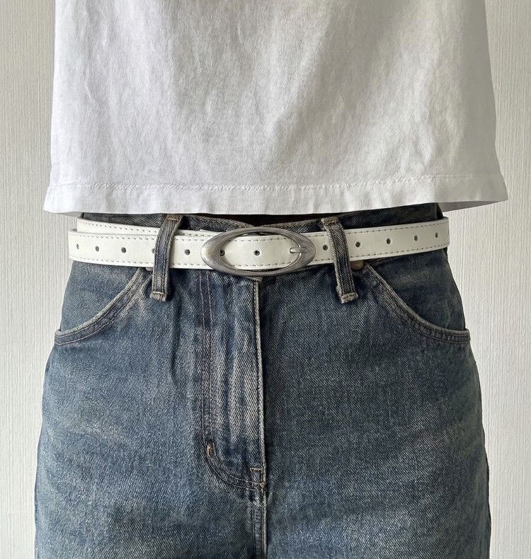 Other Oval Buckle Western Belt Size ONE SIZE - 2 Thumbnail