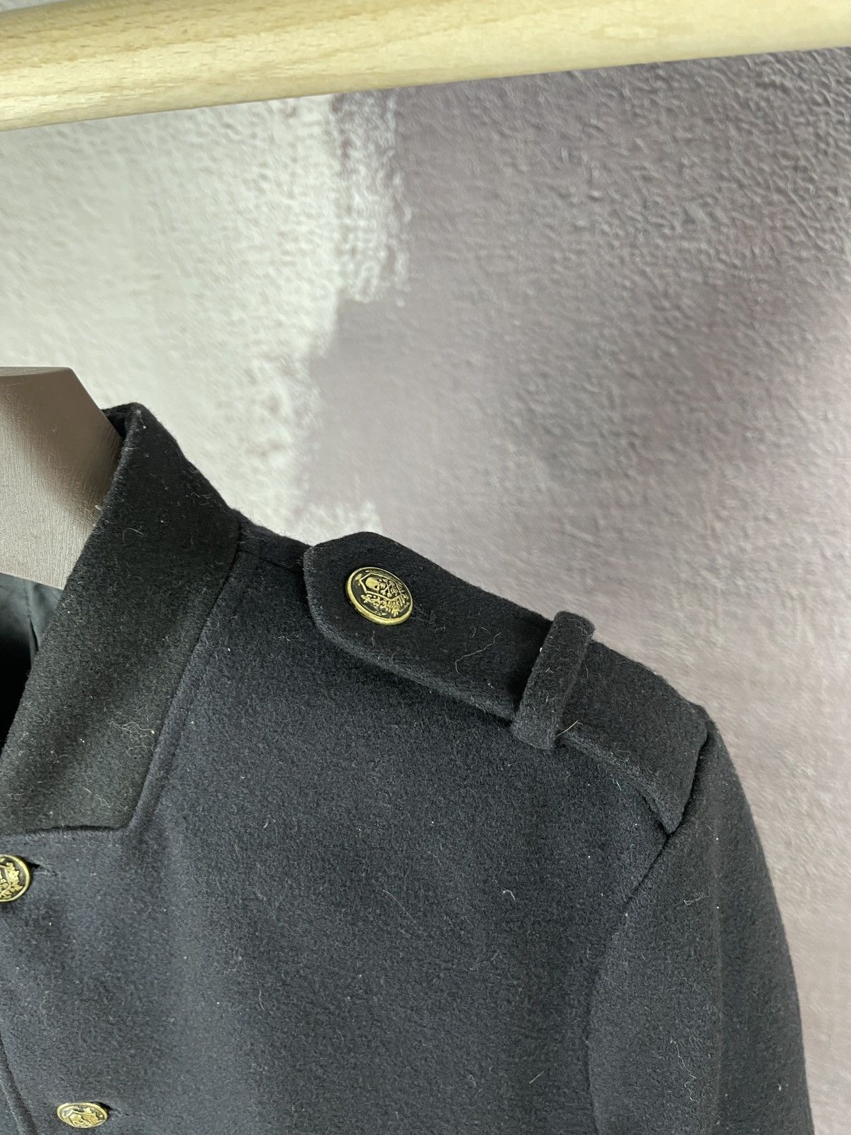 The Kooples The Kooples wool nylon bomber jacket navy/black Size US L / EU 52-54 / 3 - 8 Thumbnail