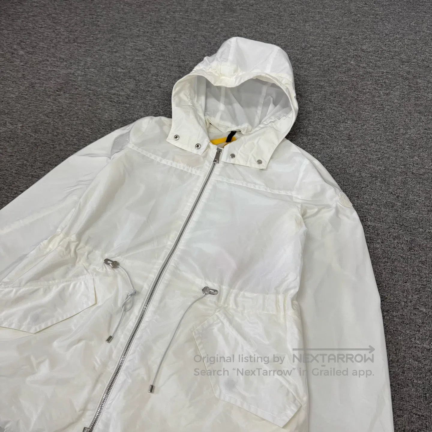 Moncler Moncler size 1 Baaba waist-tightening jacket medium-length Size S / US 4 / IT 40 - 3 Thumbnail