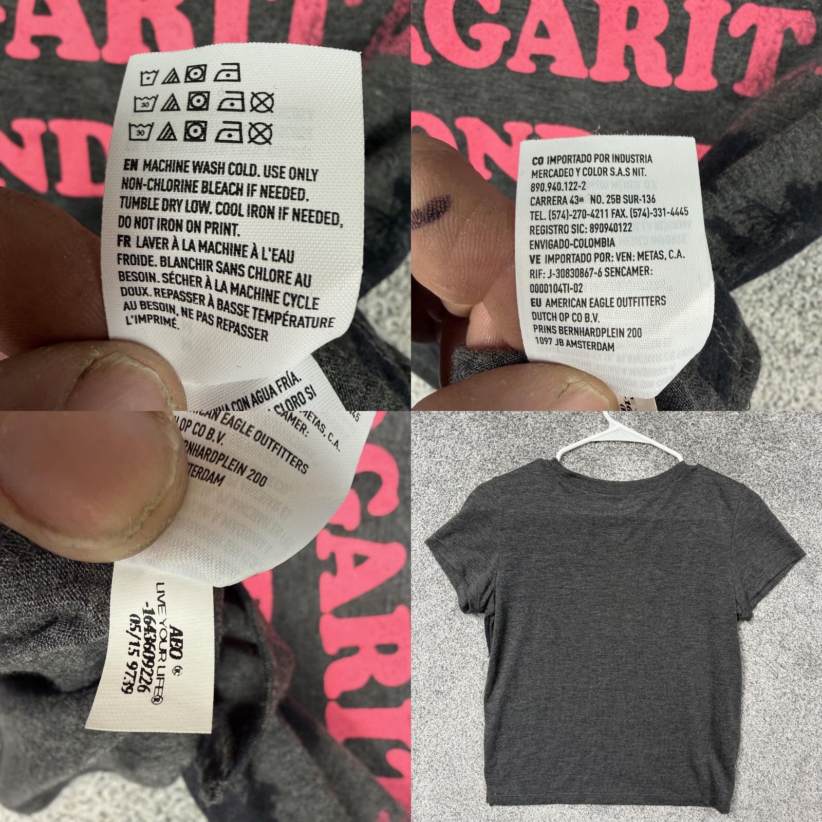 American Eagle Outfitters American Eagle Outfitters Tee Shirt Margarita Monday Cropped Beach Womens M Size M / US 6-8 / IT 42-44 - 8 Thumbnail