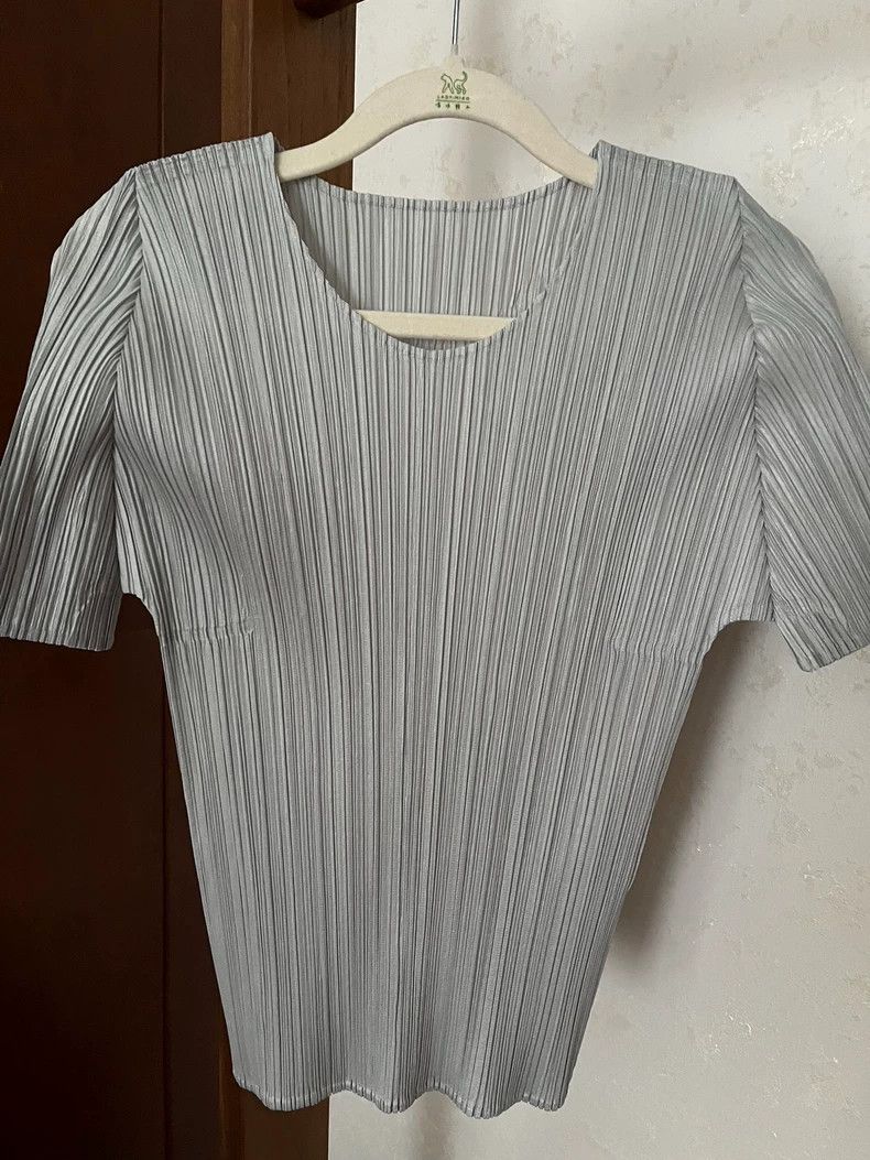 Issey Miyake Issey Miyake PP Series Short Sleeve Top - dmc Size US M / EU 48-50 / 2 - 1 Thumbnail