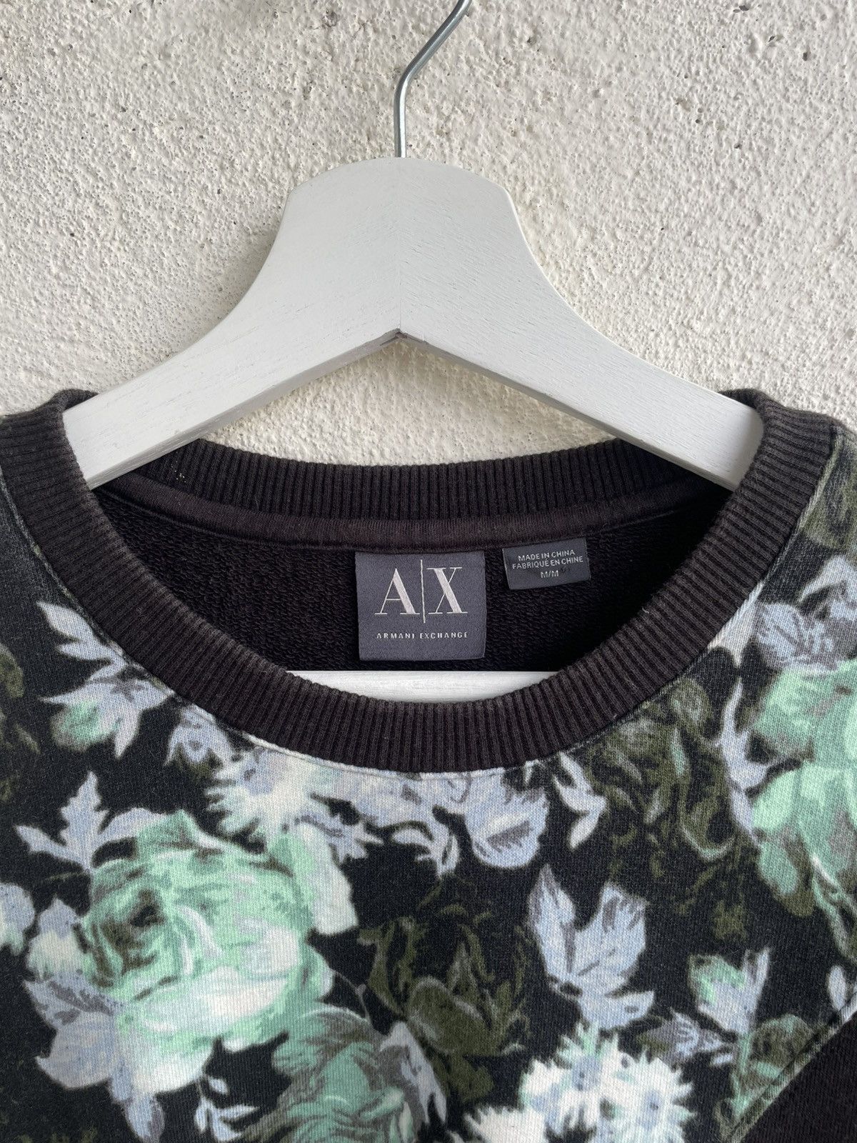 Undercover 2000s Armani Exchange asymmetrical floral Panel Ifsix Maison Size US M / EU 48-50 / 2 - 5 Thumbnail