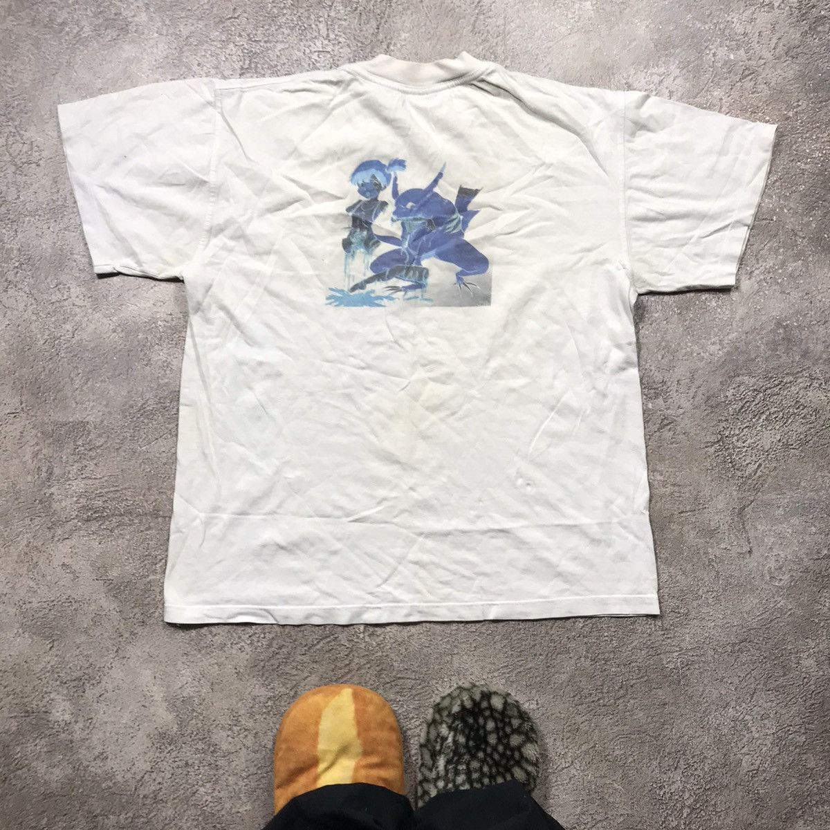 Vintage Vintage 90s Pokemon Graphic Tee Sun Faded Y2K Streetwear L Size US L / EU 52-54 / 3 - 1 Thumbnail