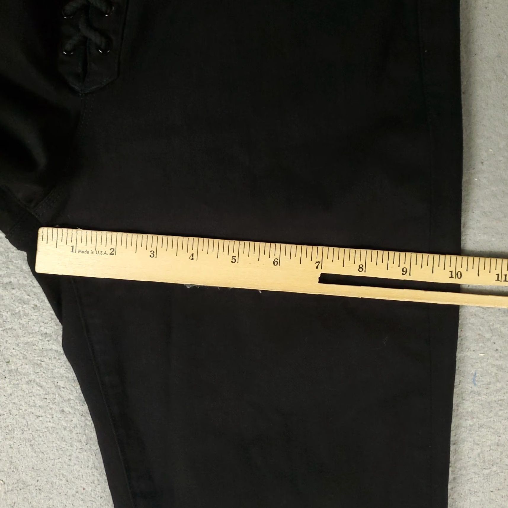 Frame FRAME Jeans Womens Slim Skinny Jeans Black 31x29 Denim Stretch 5-Pocket Classic American Modern Casual Women’s Pants Size 31 Womens Size 24" / US 00 / IT 34 - 6 Thumbnail