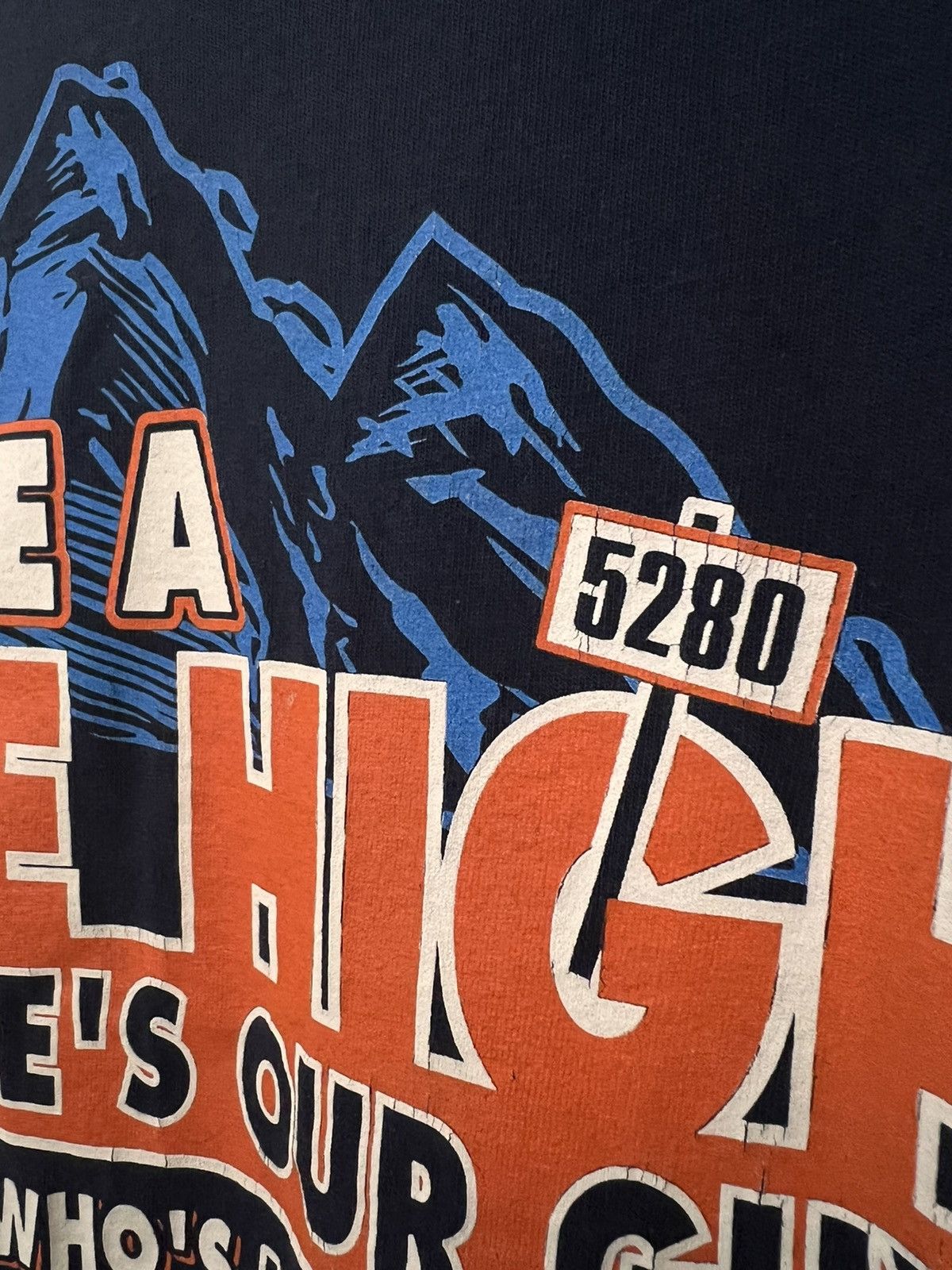 NFL Crazy Vintage 00s Denver Broncos Peyton Manning Tee Size US M / EU 48-50 / 2 - 5 Thumbnail