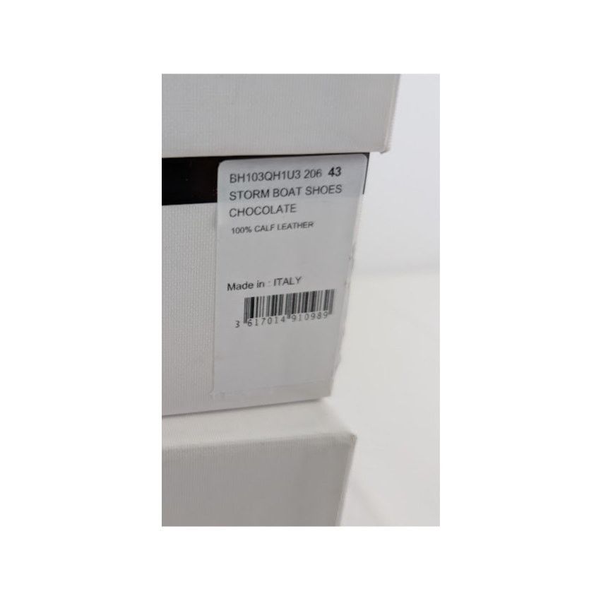 Givenchy o1rshd1 Storm Leather Boat Boots in Chocolate Size US 10 / EU 43 - 23 Thumbnail