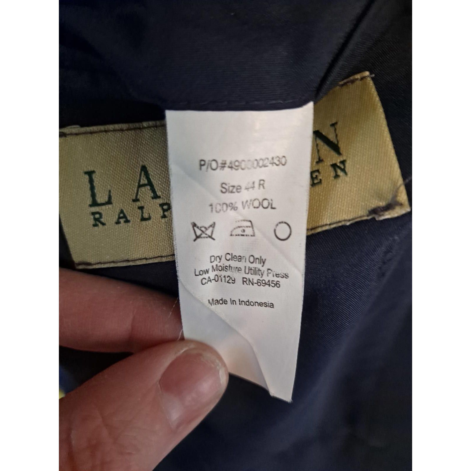 Lauren Ralph Lauren Lauren Ralph Lauren Blue 2 Gold Button Blazer 44R Size 44R - 6 Thumbnail