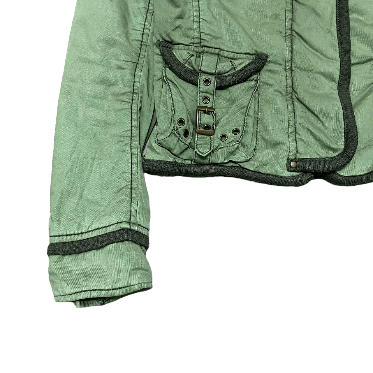 If Six Was Nine Vintage 90's Moussy Bondage Jacket Ifsixwasnine LGB Style Size S / US 4 / IT 40 - 4 Thumbnail
