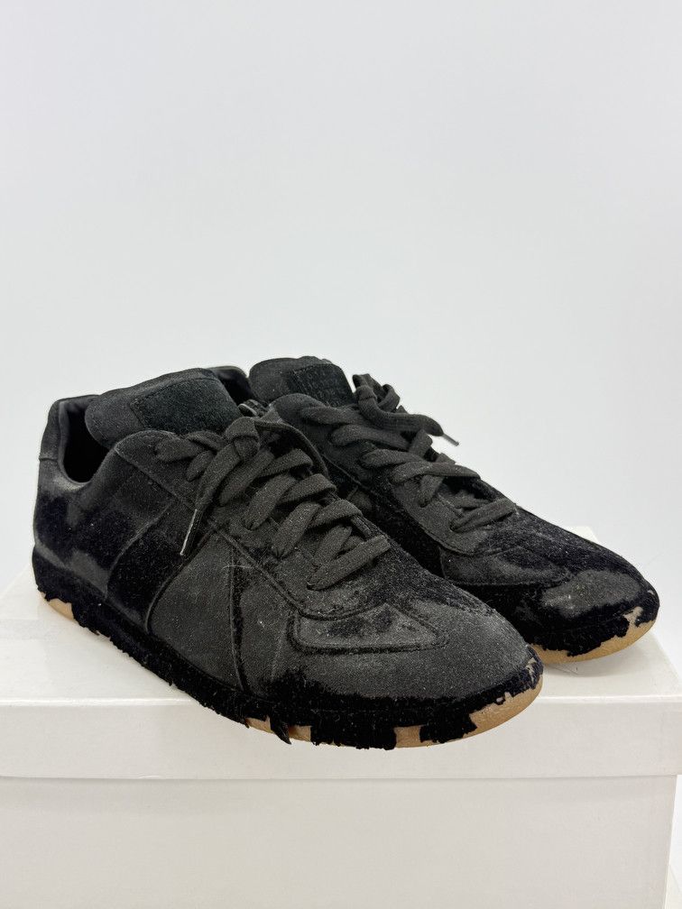 Maison Margiela GAT Low Black Velvet Size US 8 / EU 41 - 2 Thumbnail