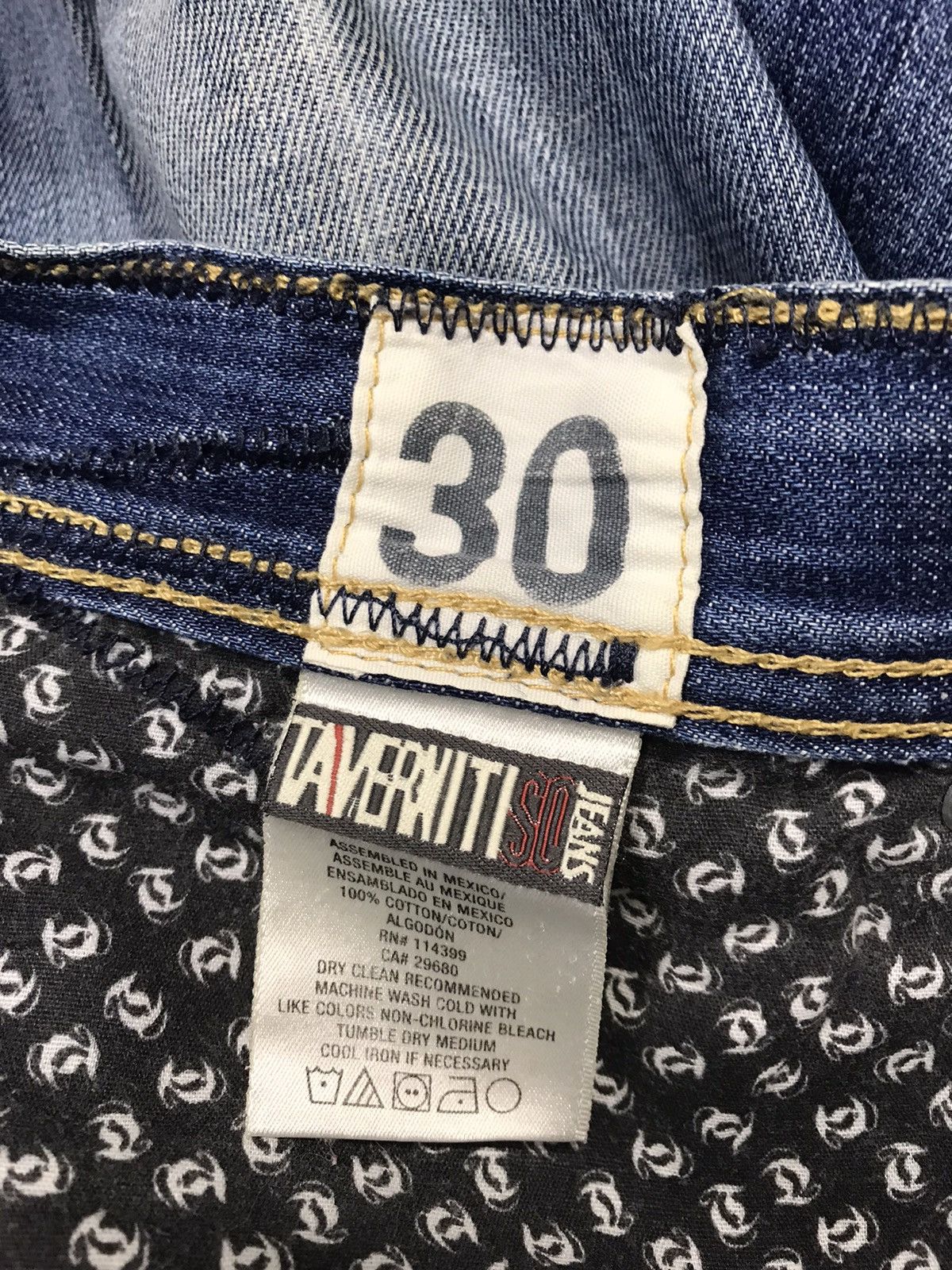 Jimmy Taverniti Taverniti Jeans By Jimny Taverniti Indigo Denim Jean Size US 32 / EU 48 - 11 Thumbnail