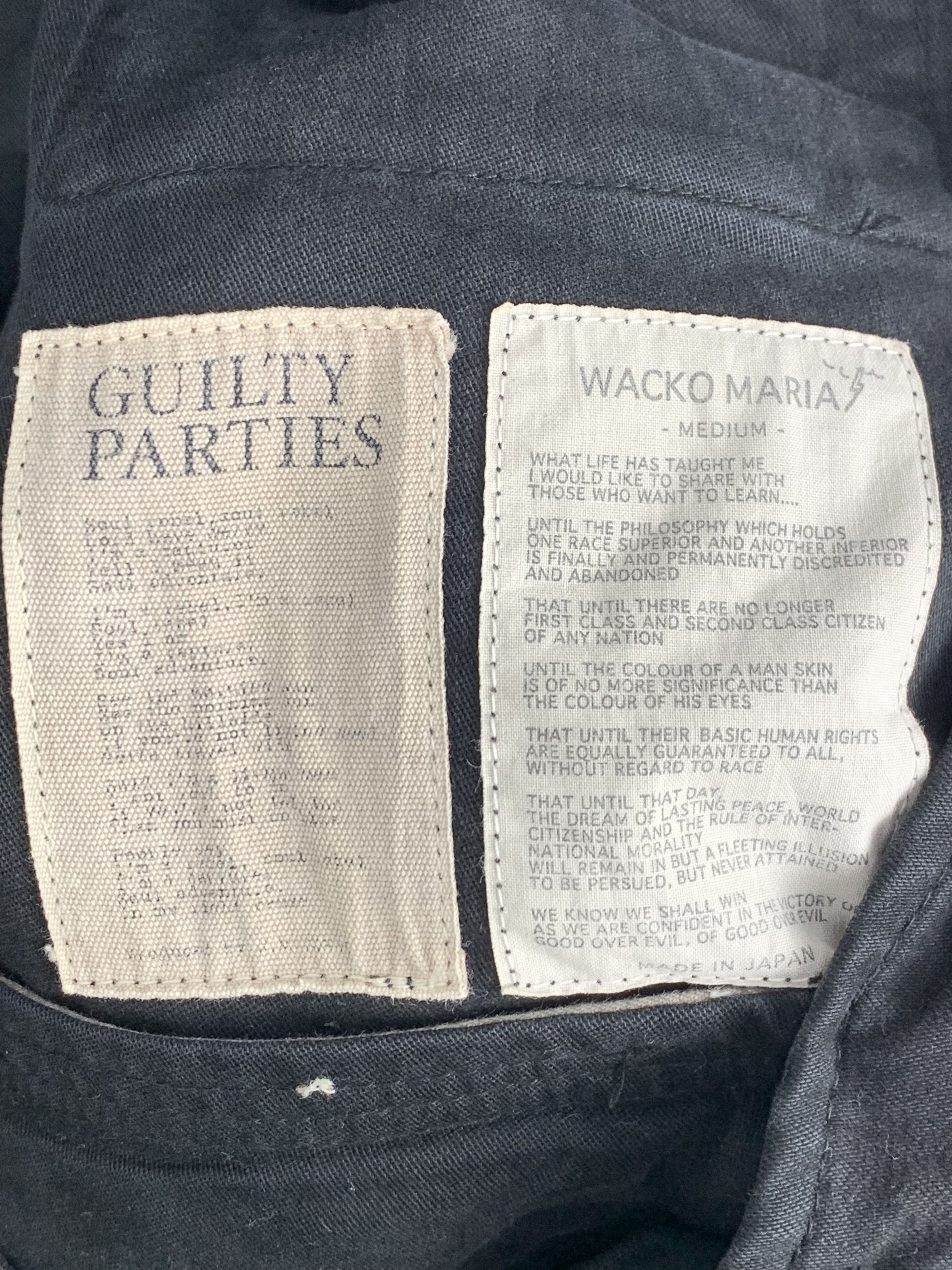 Wacko Maria Guilty Parties X Wacko Maria Denim Jacket J1433 Size US M / EU 48-50 / 2 - 16 Thumbnail