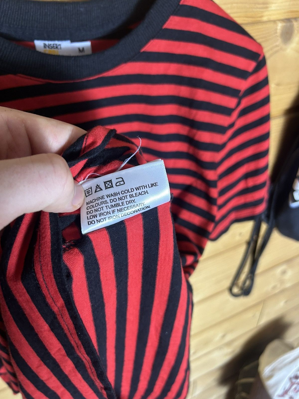 Japanese Brand Persona 5 sega video game striped t shirt Size US M / EU 48-50 / 2 - 8 Thumbnail