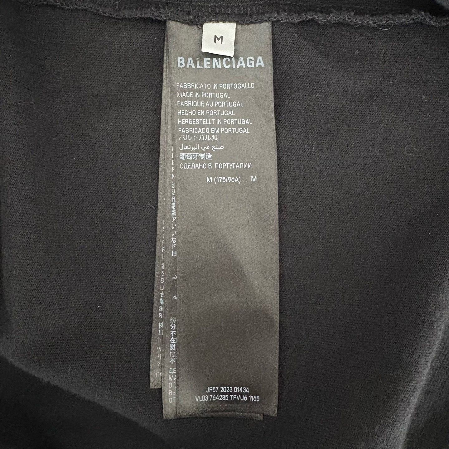Balenciaga Balenciaga Wave Logo Short Sleeve T-Shirt Size US M / EU 48-50 / 2 - 4 Thumbnail