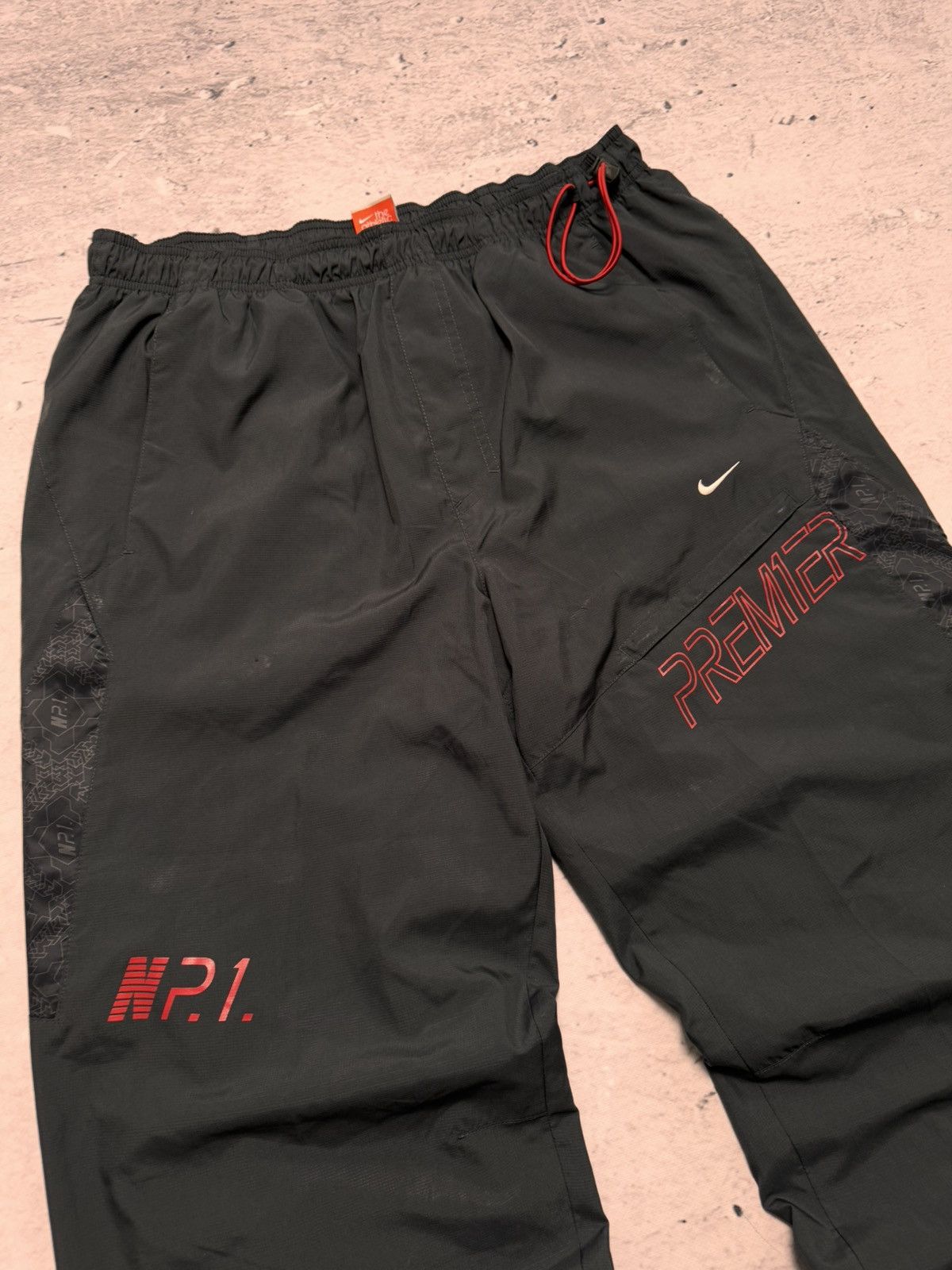 Nike × Vintage NIKE VINTAGE BASIC LOGO OVERSIZE BAGGY PANTS Size US 34 / EU 50 - 3 Thumbnail