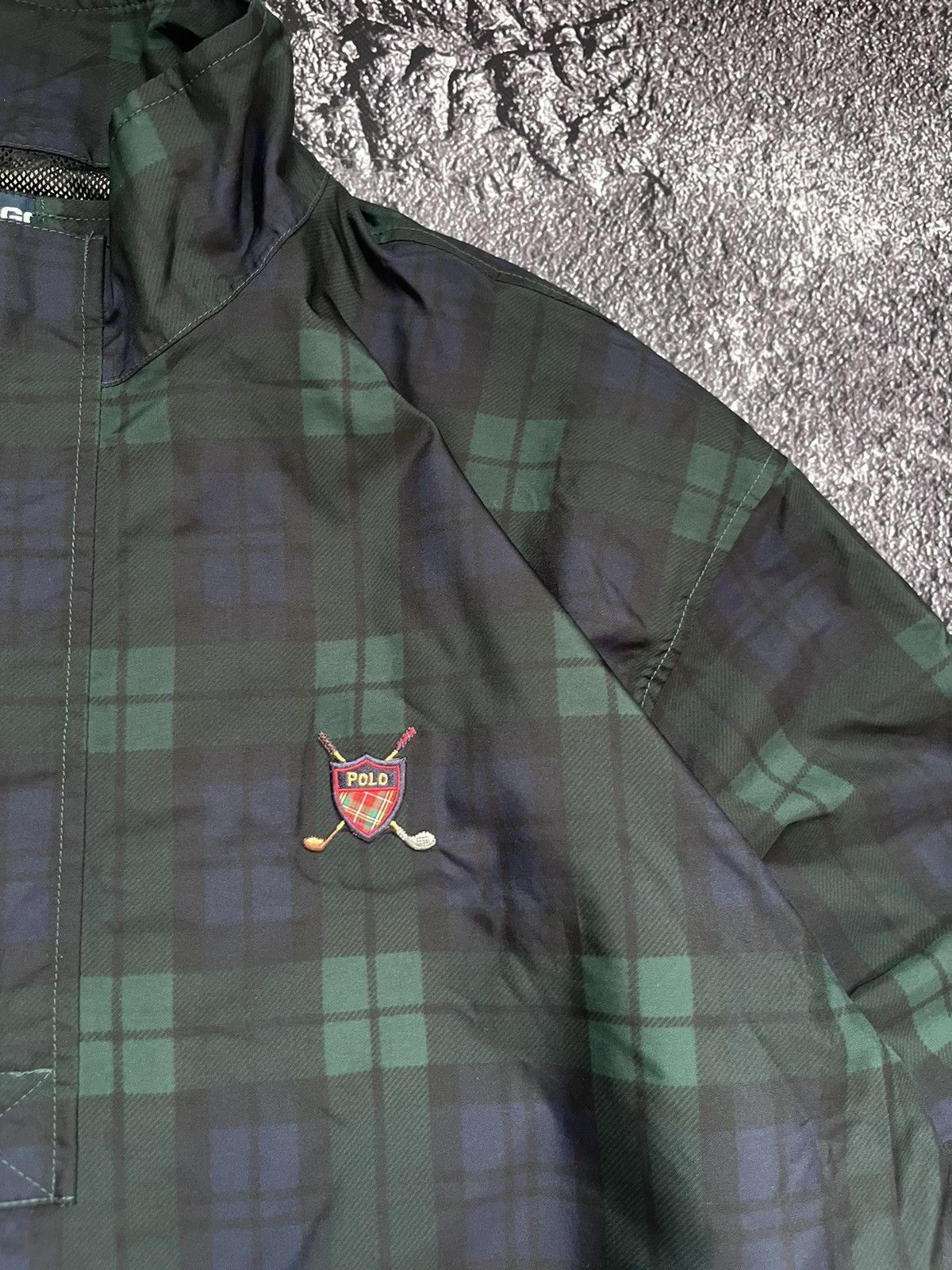 Polo Ralph Lauren Polo Ralph Lauren rare vintage golf Checkered Anorak Jacket Size US XL / EU 56 / 4 - 3 Thumbnail