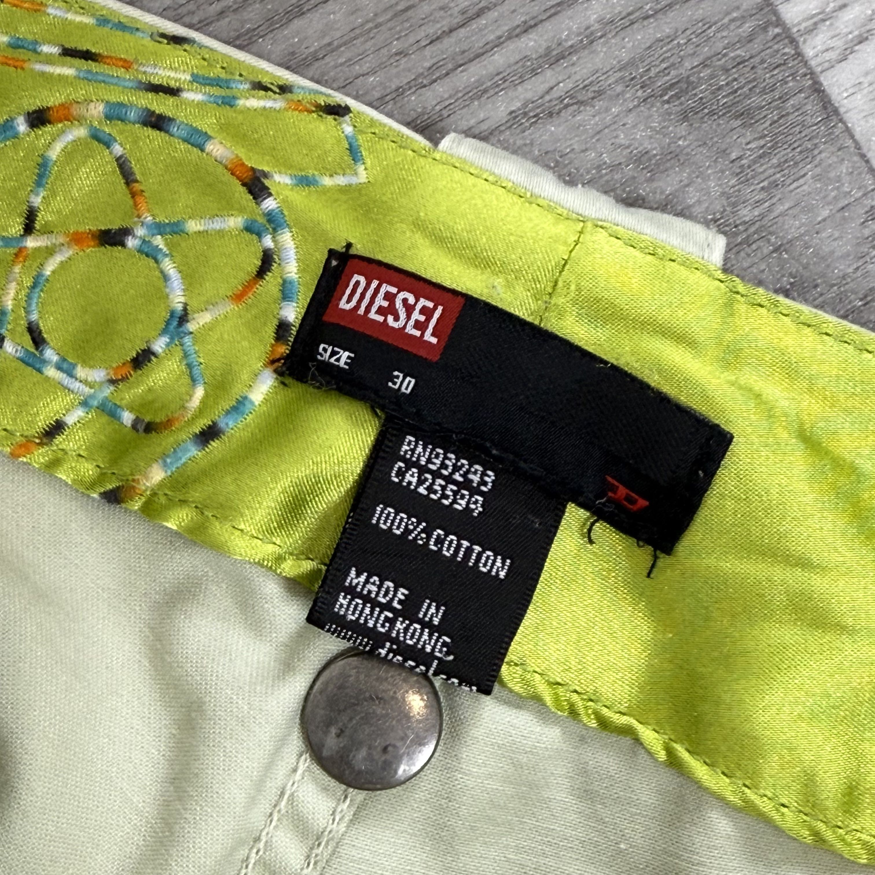 Diesel Vintage Diesel Y2K Pants Size 30" / US 8 / IT 44 - 15 Thumbnail