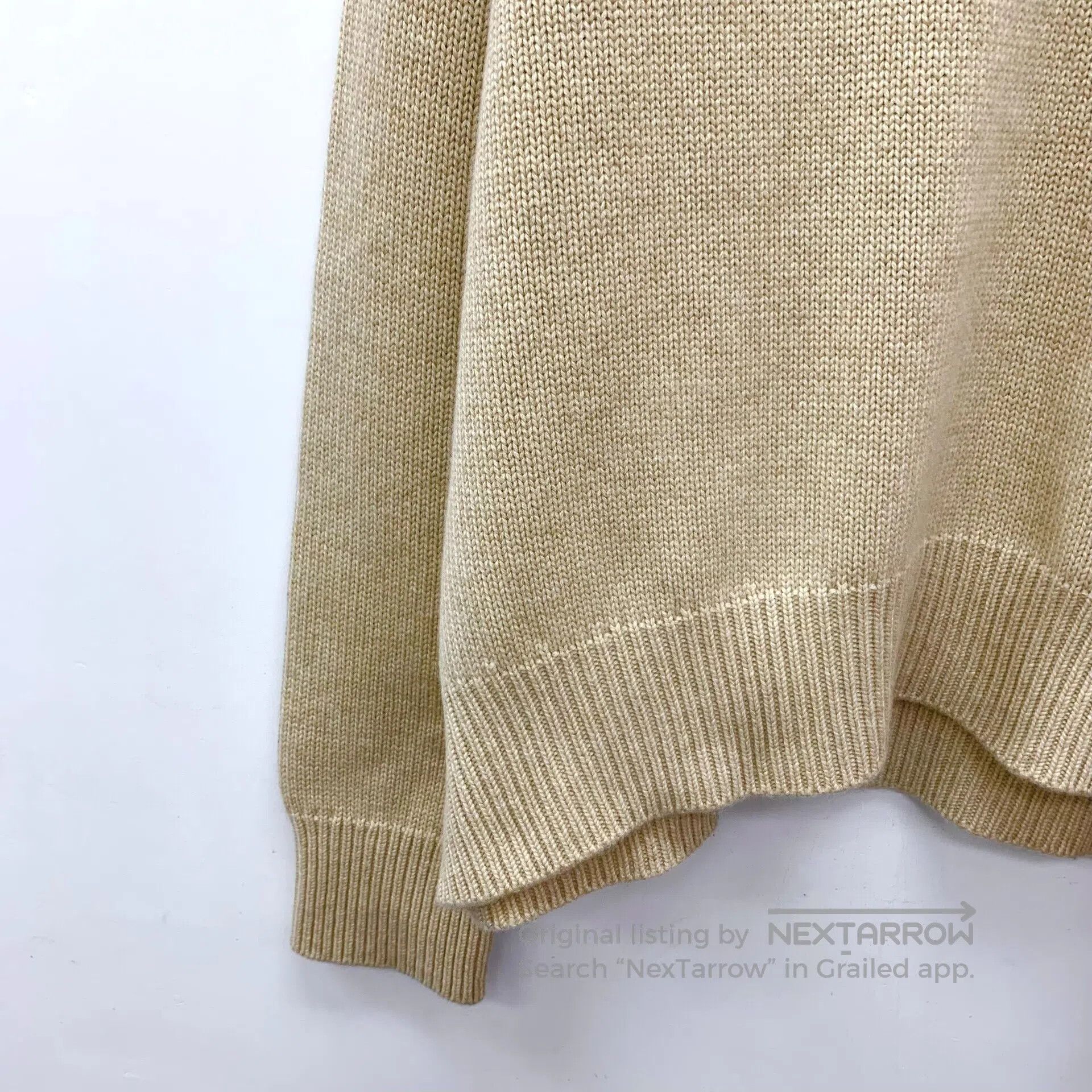 Celine CELINE Brown cashmere round neck long sleeve knitted sweat Size US M / EU 48-50 / 2 - 4 Thumbnail