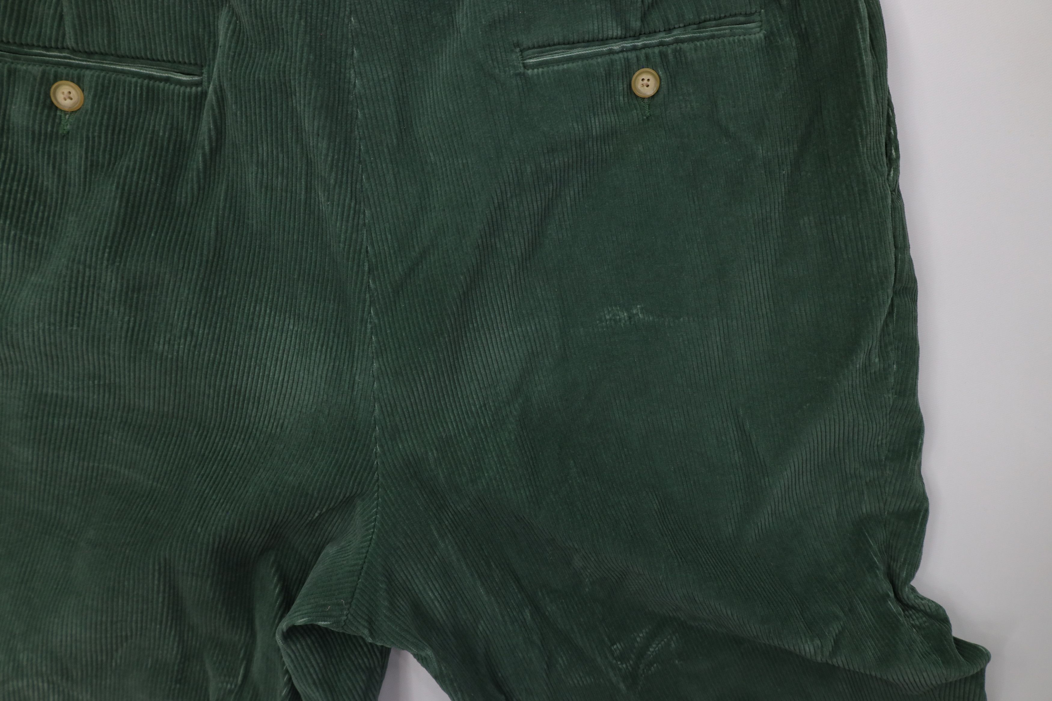 Lands' End Vintage 90s Y2K Lands End Wide Leg Corduroy Chino Pants Size US 38 / EU 54 - 13 Thumbnail