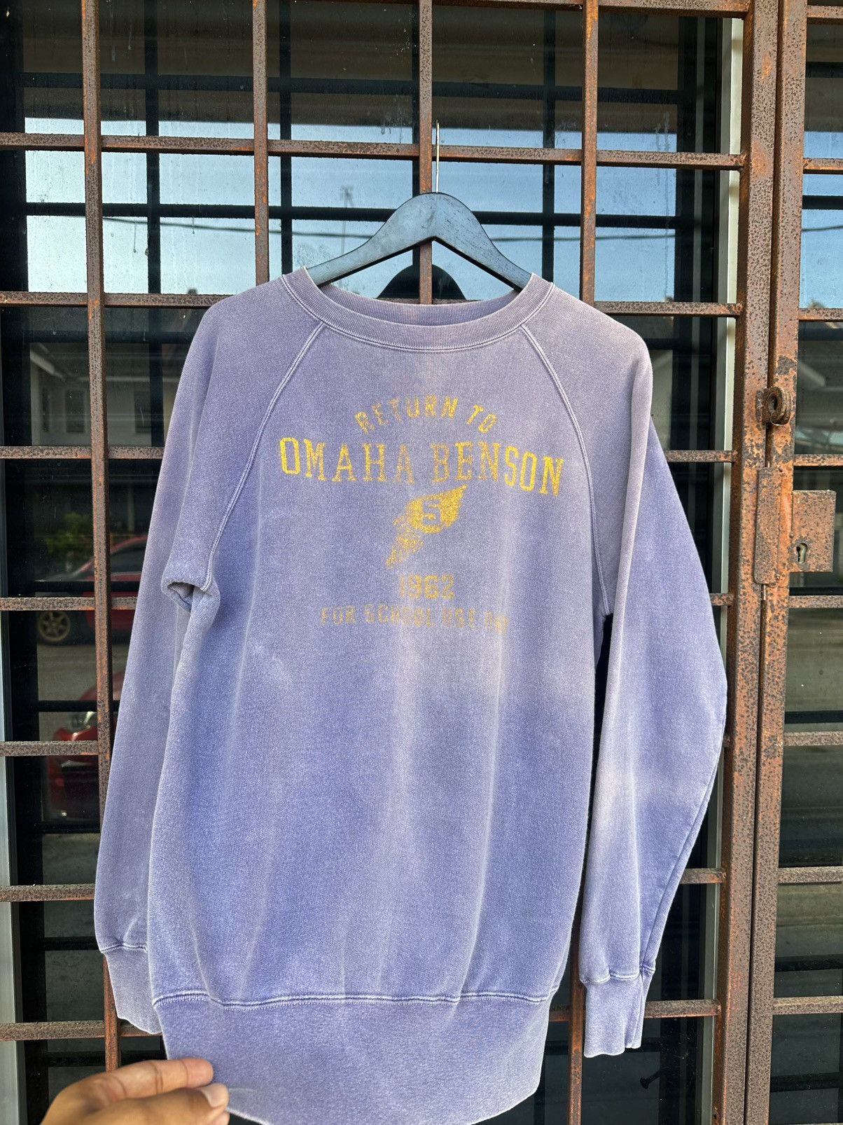 Vintage Thrashed Sun Faded Omaha Benson Distressed Erd Grunge Size US S / EU 44-46 / 1 - 7 Thumbnail