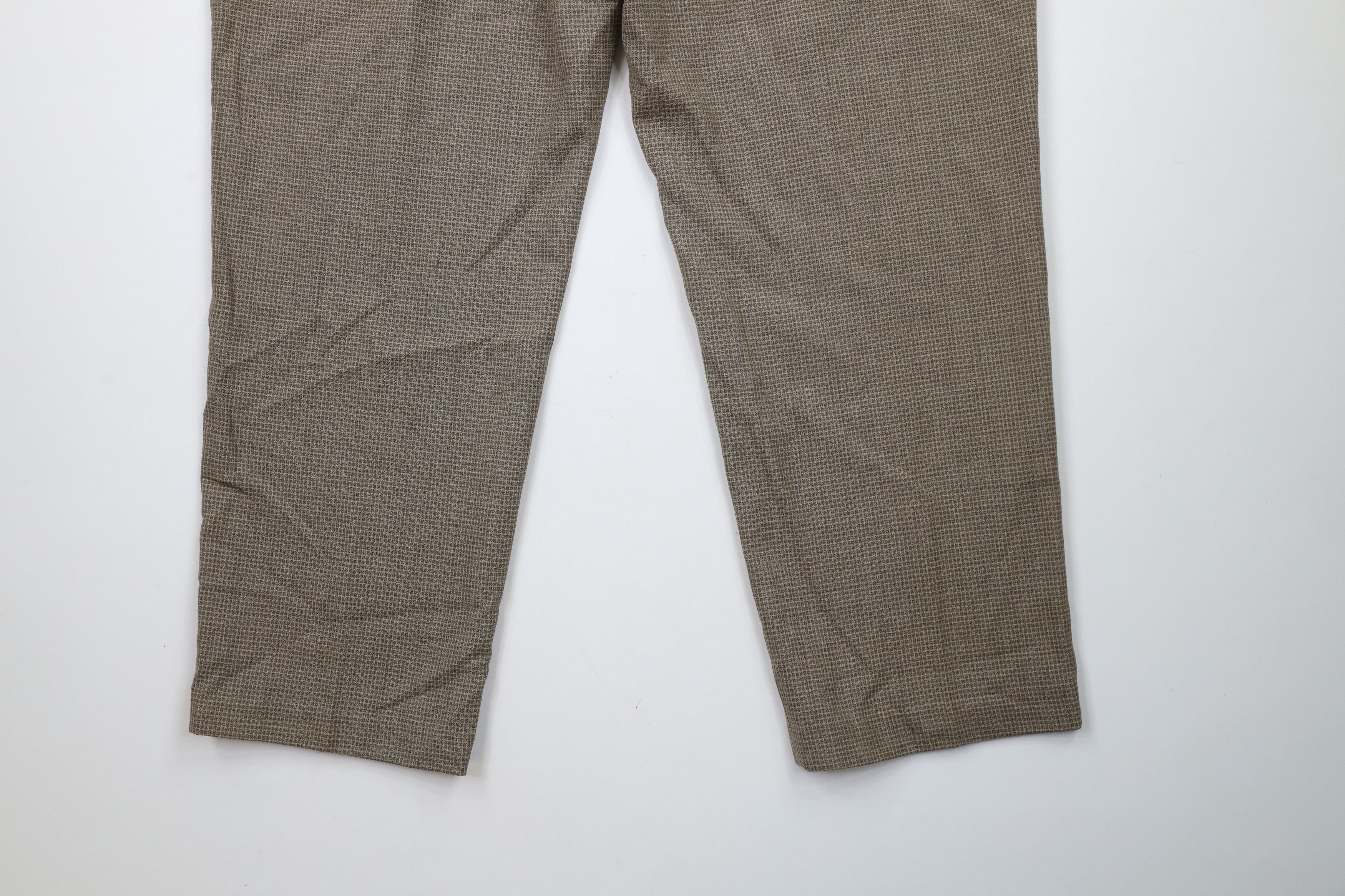 Vintage Vintage 90s Streetwear Pleated Wide Leg Chino Pants Beige Size US 40 / EU 56 - 11 Thumbnail