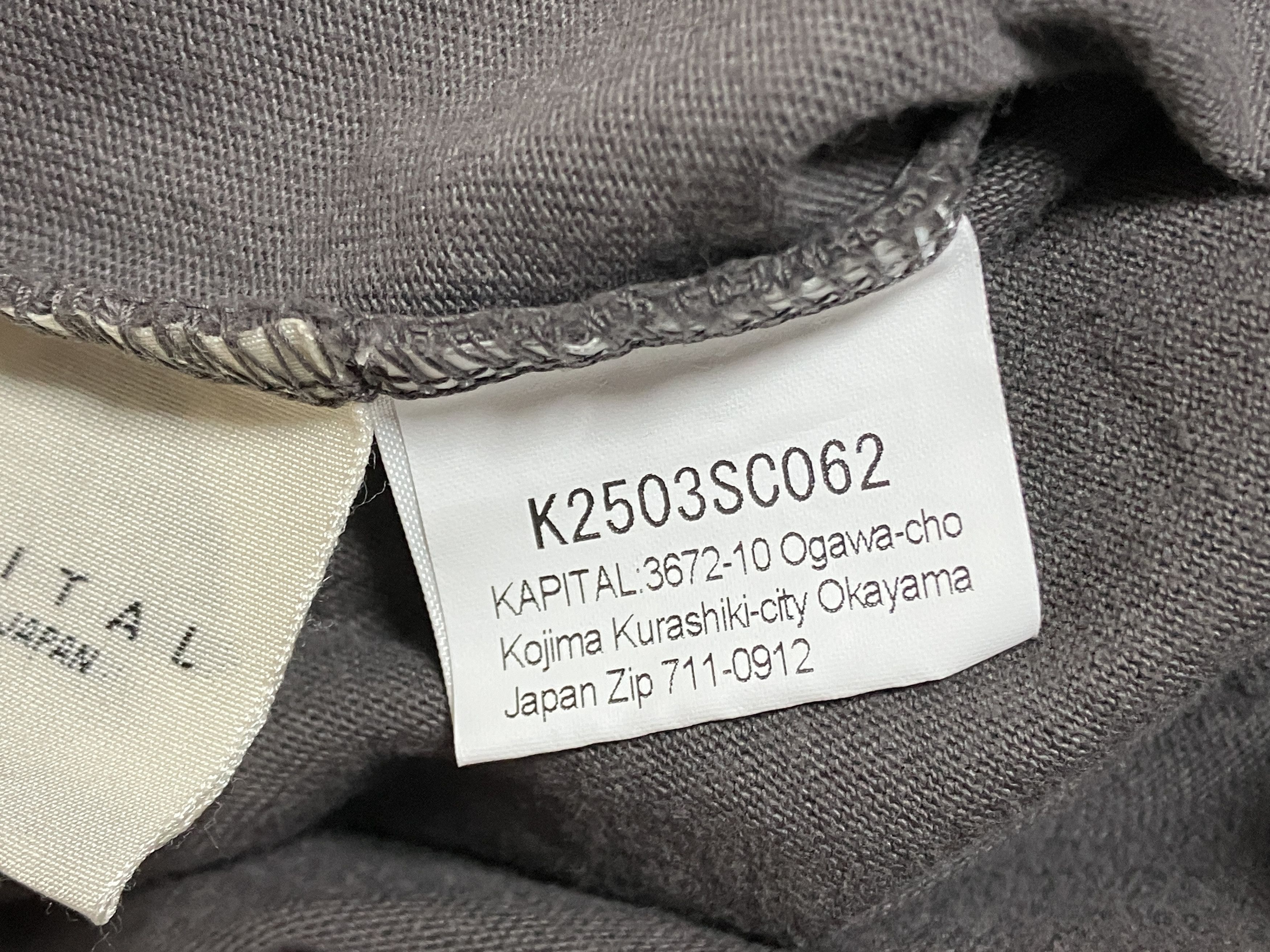 Kapital Kapital 20 Tenjiku Crew Burning Piano Tee sumiguro new M Size US M / EU 48-50 / 2 - 10 Thumbnail