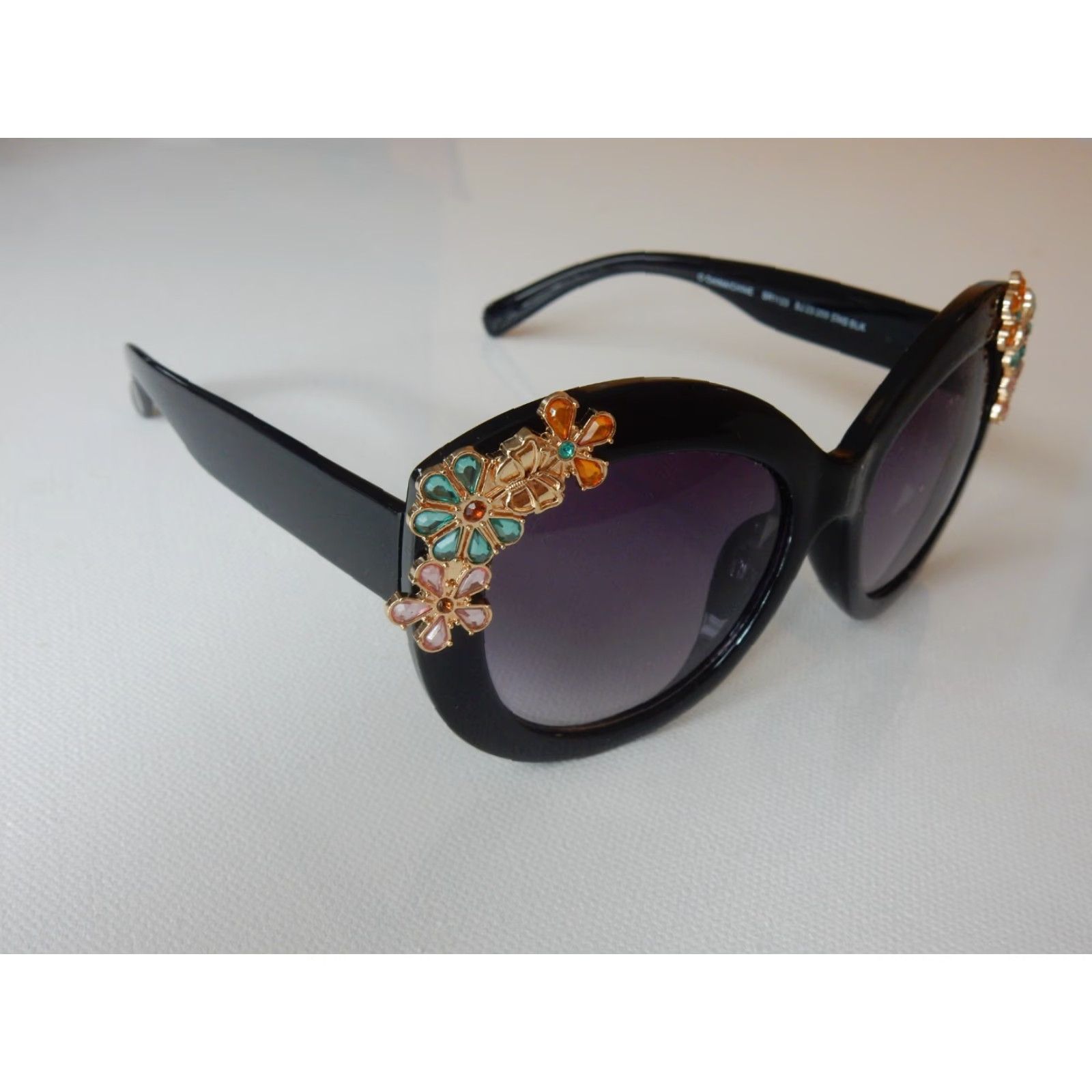 Betsey Johnson Betsey Johnson Sunglasses SR1123 23 209 Black Women Betsey Johnson Sunglasses SR1123 23 209 Black Women Size ONE SIZE - 2 Thumbnail