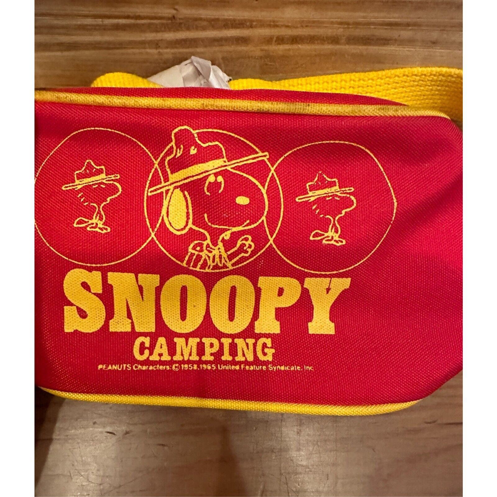 Peanuts Vintage Snoopy Camping Peanuts Fanny Pack Waist Pouch Beagle Size ONE SIZE - 8 Thumbnail