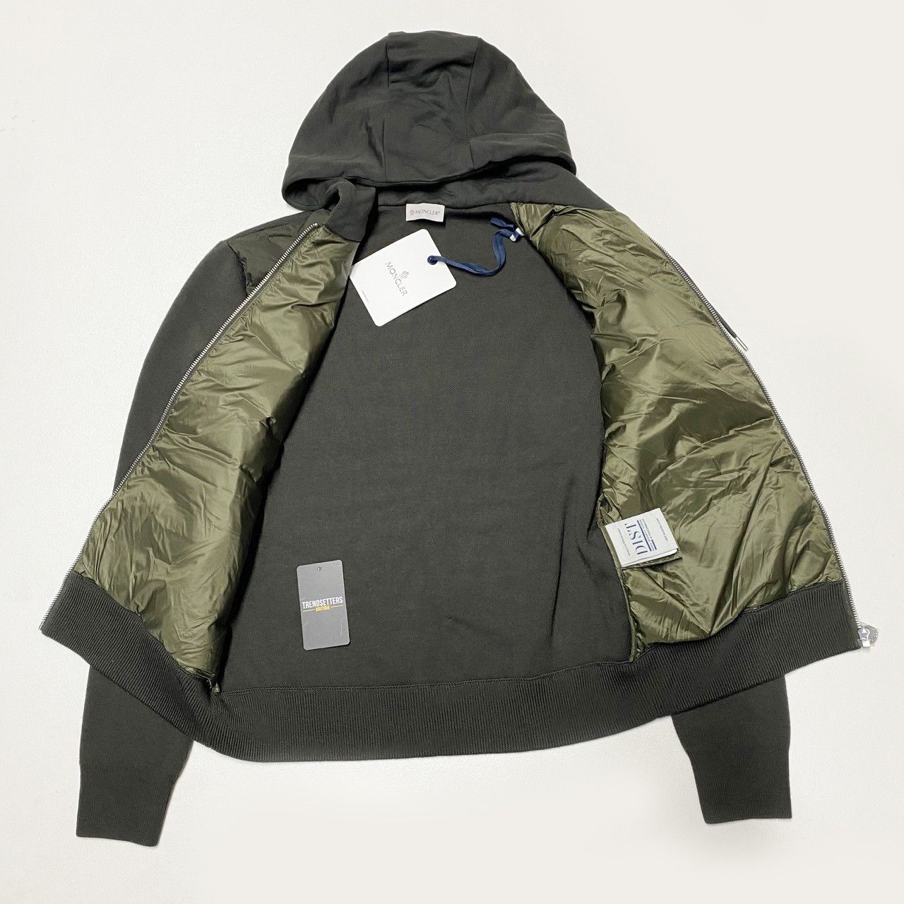 Moncler Moncler tricot hooded padded cardigan mens size M sweater Size US M / EU 48-50 / 2 - 4 Thumbnail