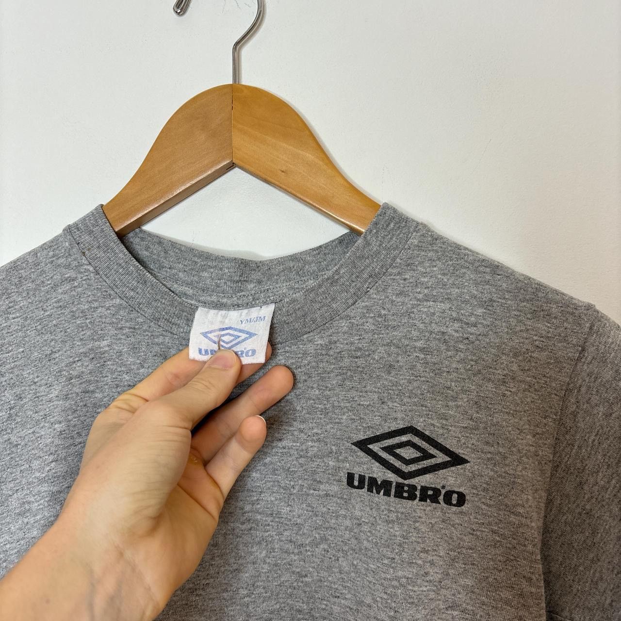 Umbro Umbro Soccer Grey Graphic Tee Shirt Size US M / EU 48-50 / 2 - 4 Thumbnail