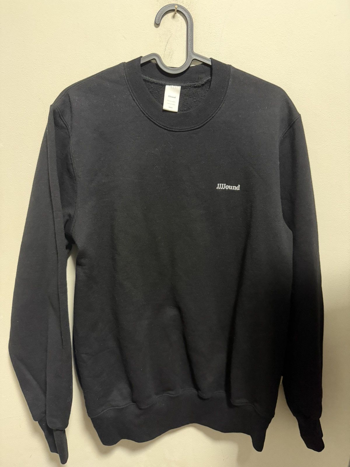 JJJJound JJJJound Logo Black Sweatshirt Size US S / EU 44-46 / 1 - 1 Thumbnail