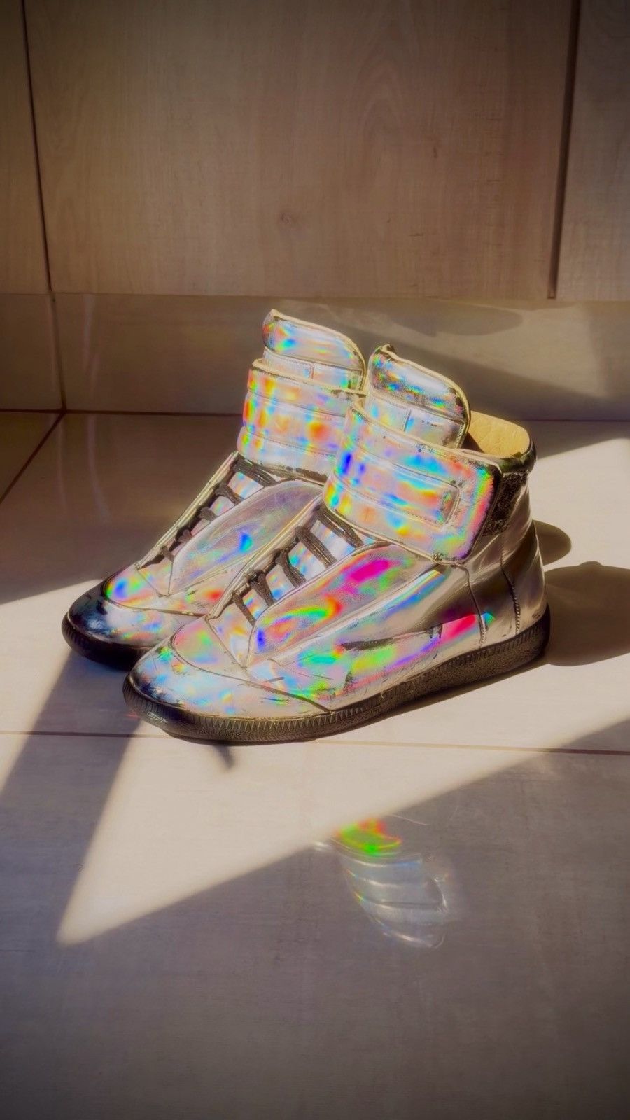 Maison Margiela 2015 Iridescent Maison Margiela Futures Size US 8.5 / EU 41-42 - 1 Thumbnail