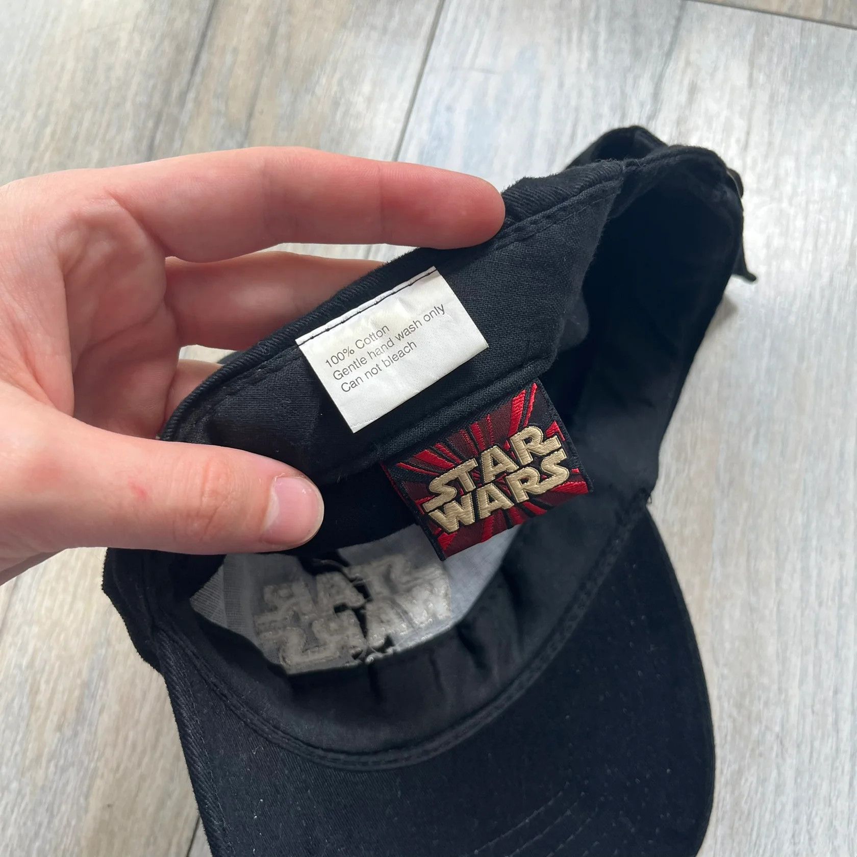 Star Wars Star Wars Episode I 90's Black Baseball Cap Size ONE SIZE - 4 Thumbnail