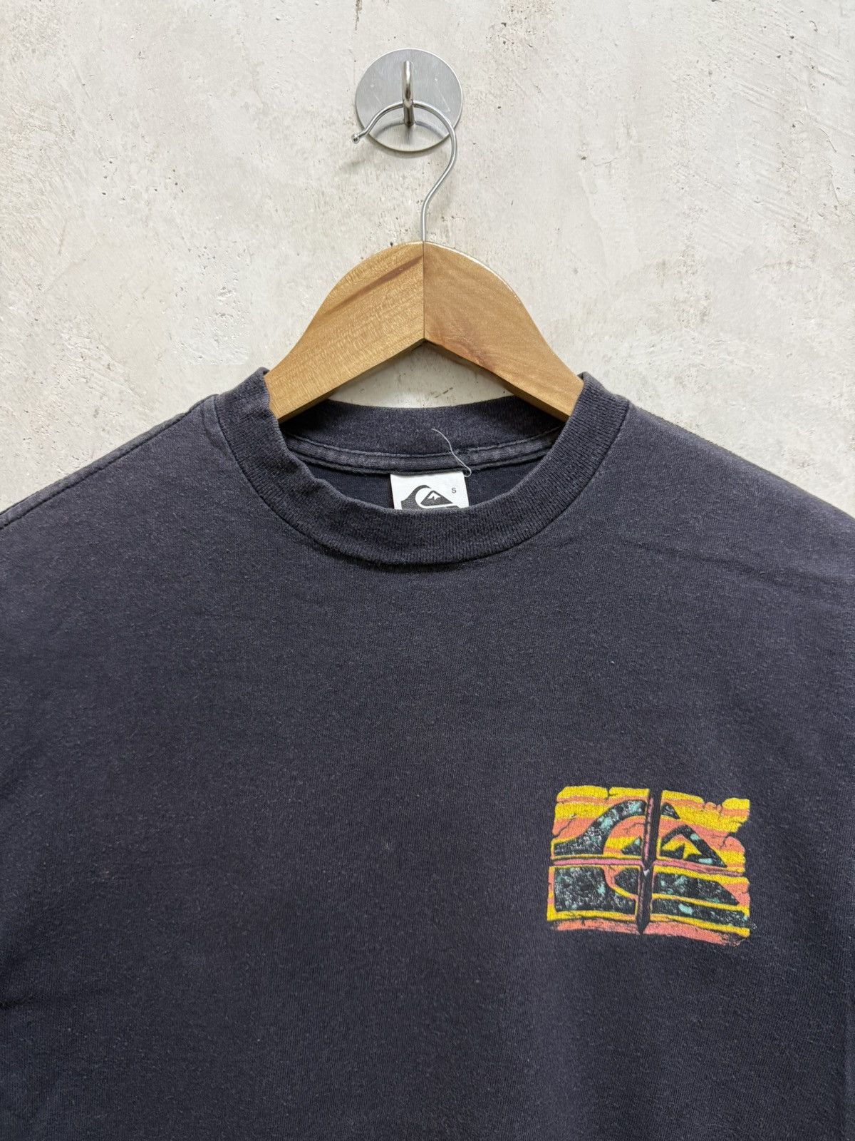 Quiksilver Vintage 90s Quiksilver Surf Hawaiian Tee Size US S / EU 44-46 / 1 - 4 Thumbnail