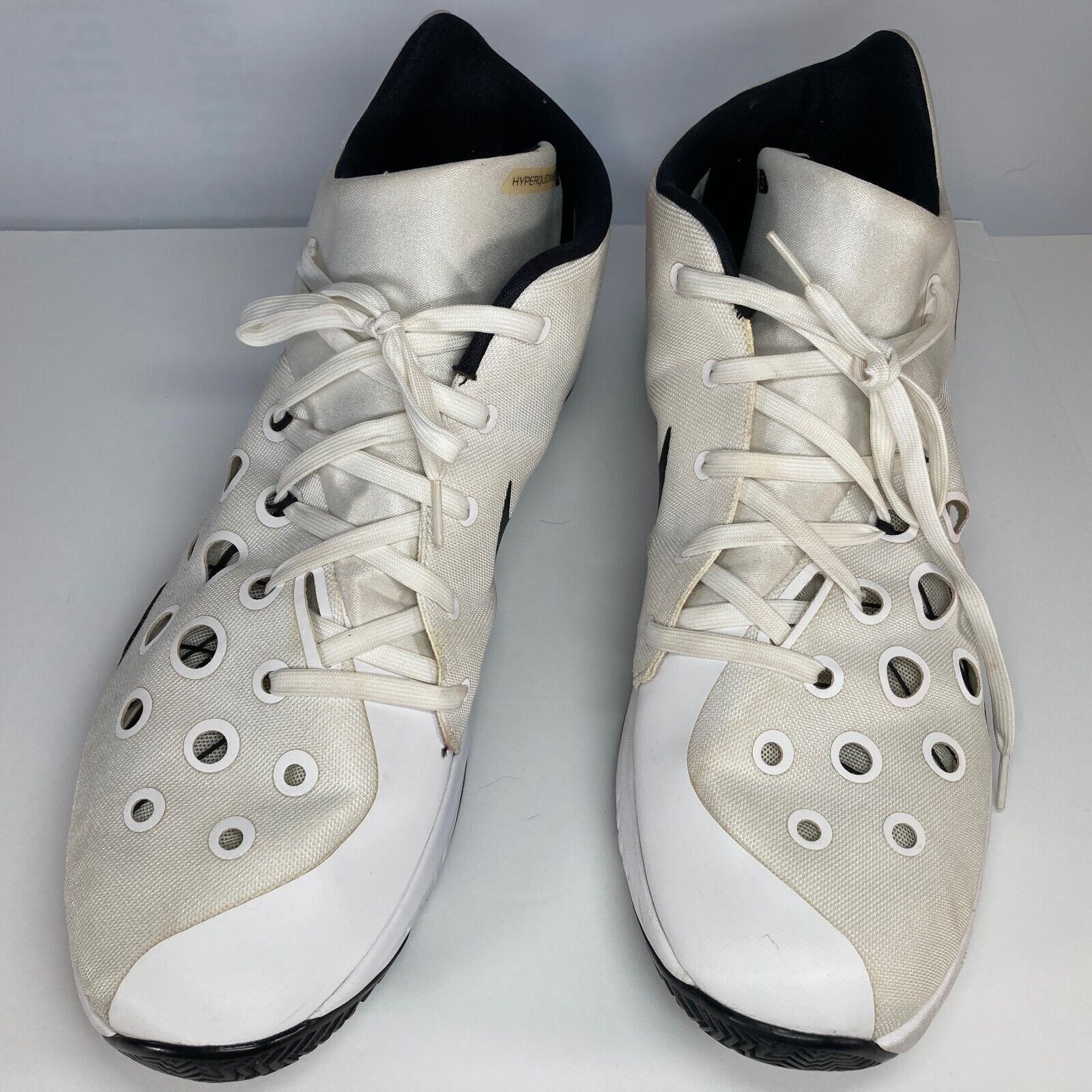 Nike Nike Zoom Hyperquickness 3 Size 18 Mens Basketball Shoes Wht Size US 15 / EU 48 - 7 Thumbnail