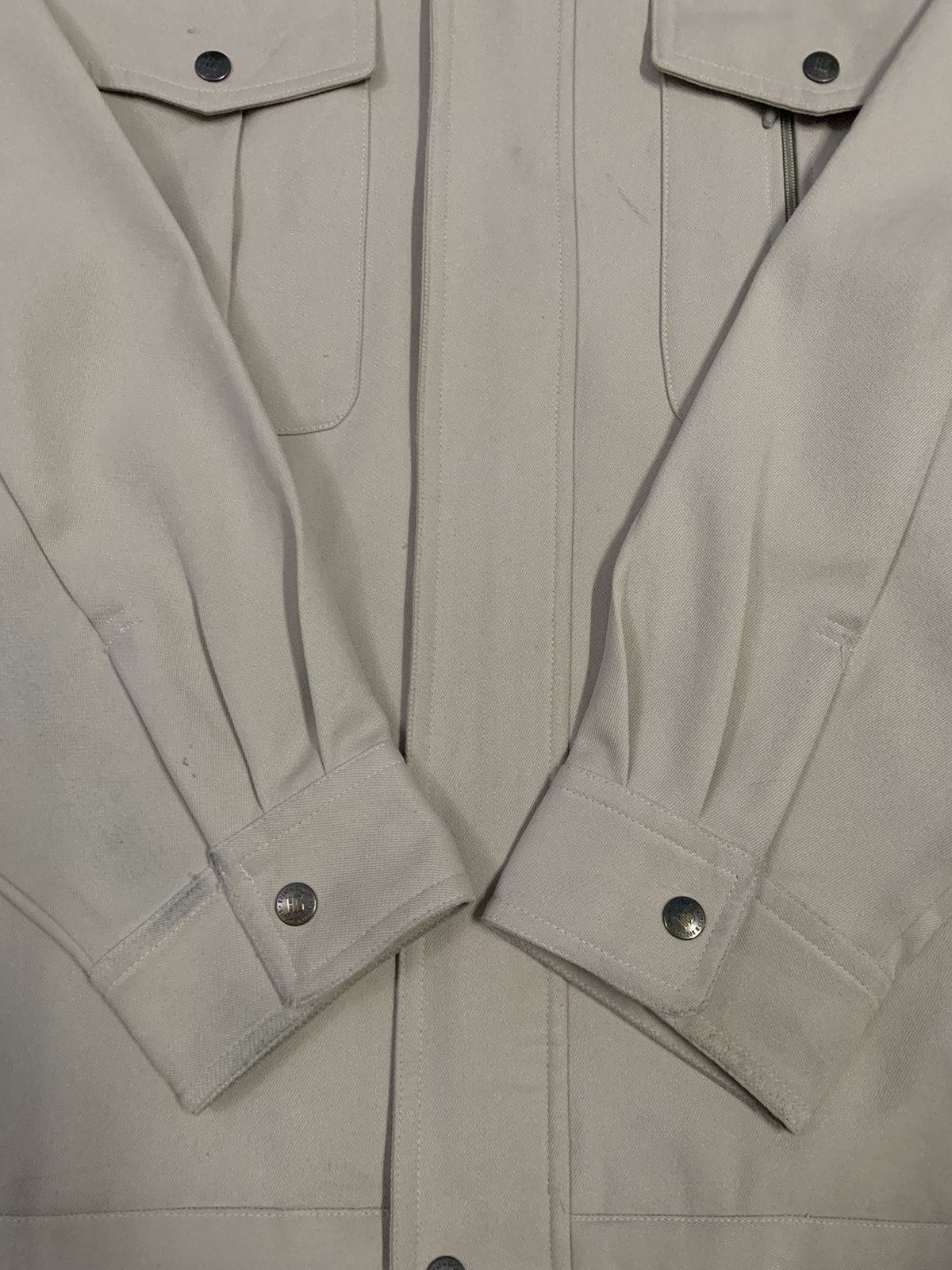 Japanese Brand Vintage Hoshi-H Sports Multi-pockets Workwear Light Jacket Size US L / EU 52-54 / 3 - 11 Thumbnail