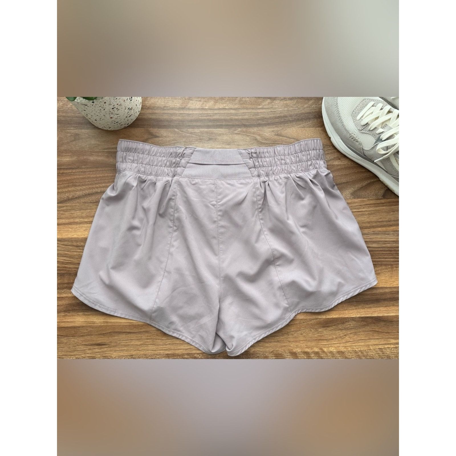 Nike Nike DRI-FIT Women's Mauve Athletic Running Shorts Size 30" / US 8 / IT 44 - 4 Thumbnail