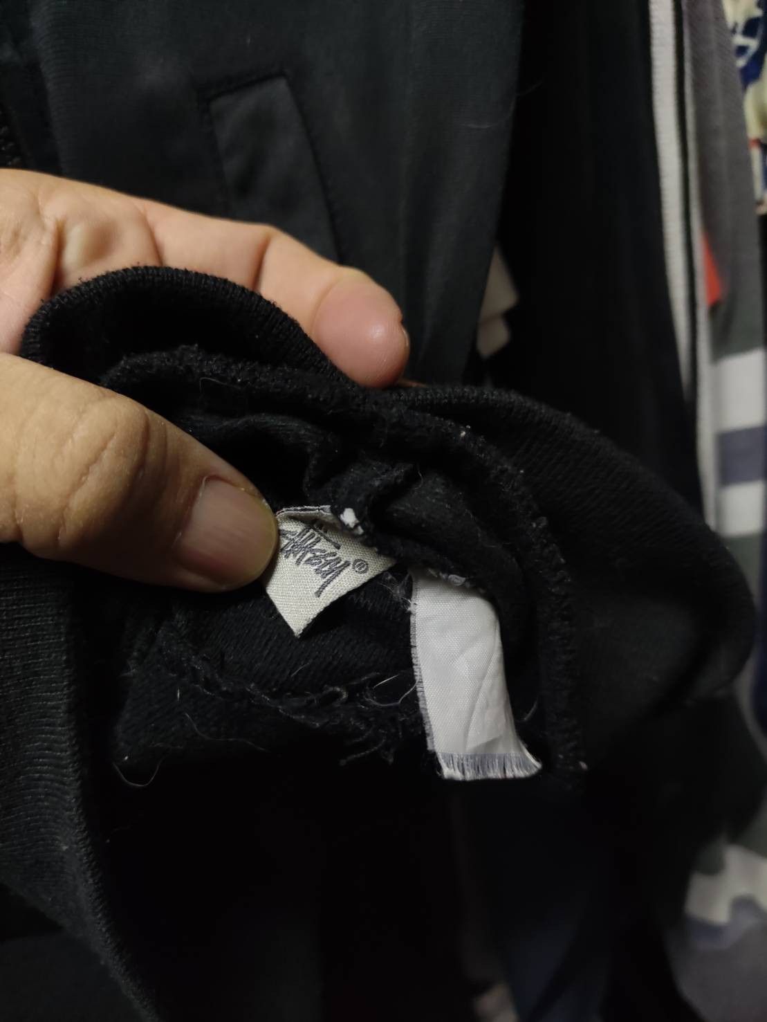 Stussy Vtg 00's Stussy Zip Up Two Stripe Track Jacket Size US L / EU 52-54 / 3 - 9 Thumbnail