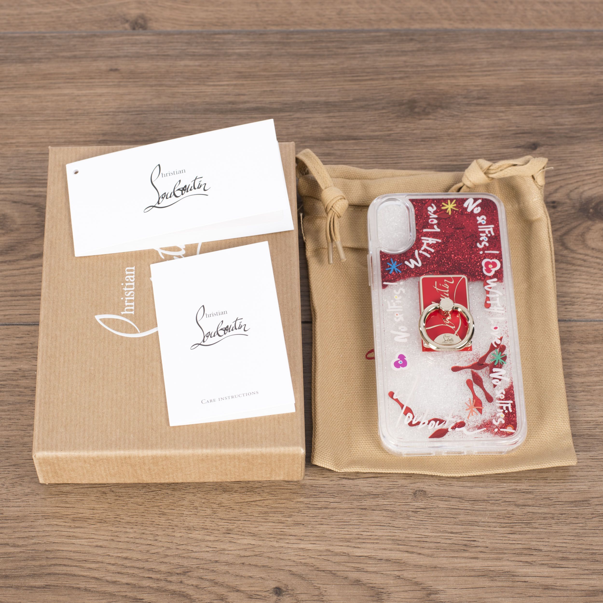 Christian Louboutin 320$ Loubiring Case Iphone X/XS Size ONE SIZE - 5 Thumbnail