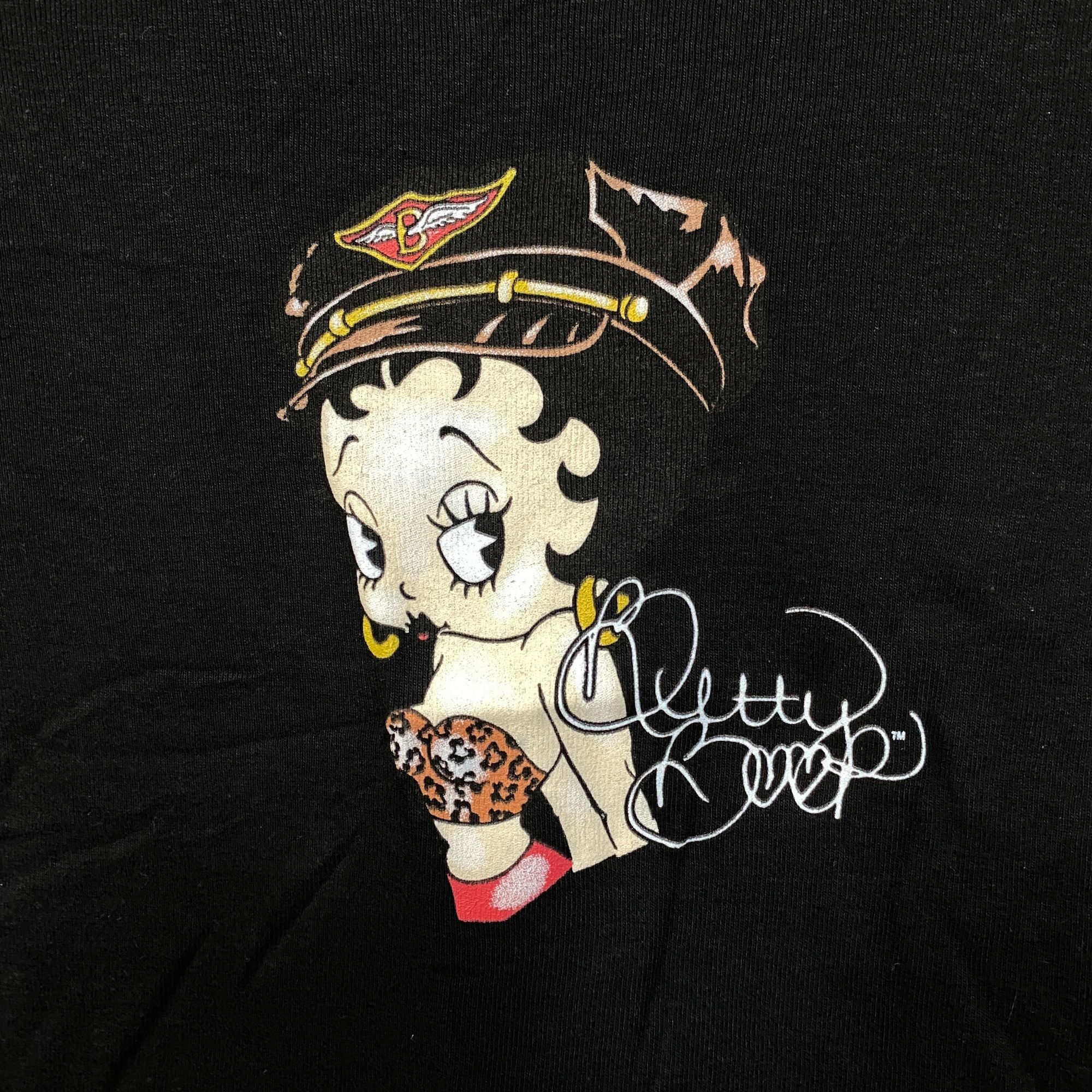 Other Betty Boop Harley Davidson Y2K Style Croptop Large Size L / US 10 / IT 46 - 4 Thumbnail