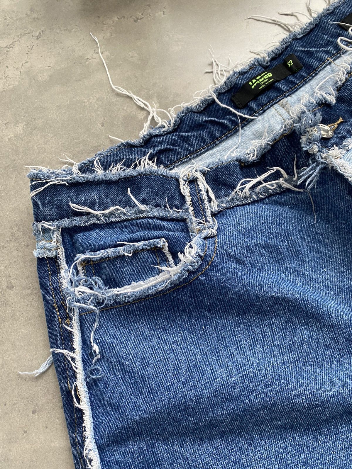 Jaded London JADED London Jeans Patchwork Size 32" / US 10 / IT 46 - 4 Thumbnail