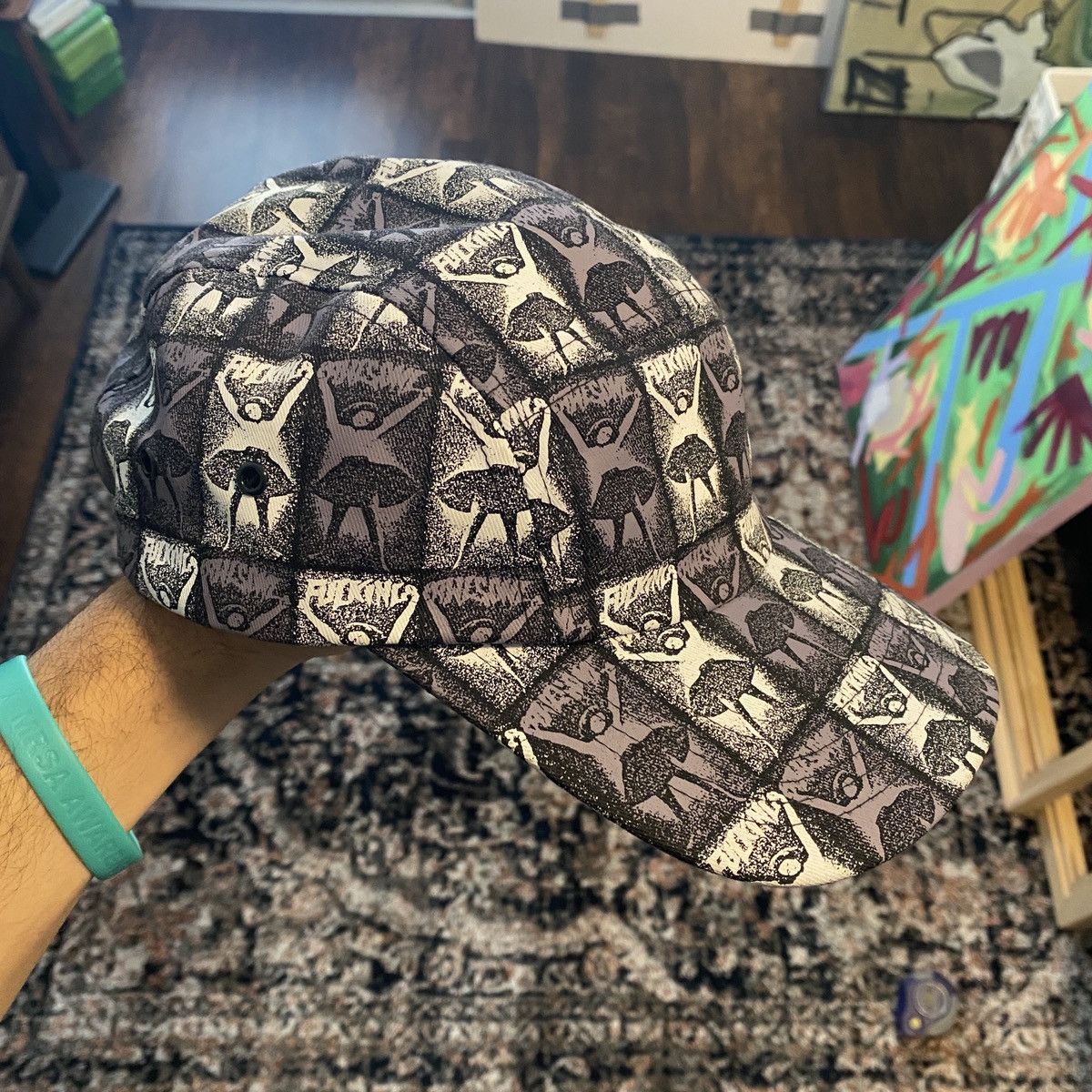 Fucking Awesome Fucking Awesome Dancing Girl Volley Hat Size ONE SIZE - 2 Thumbnail