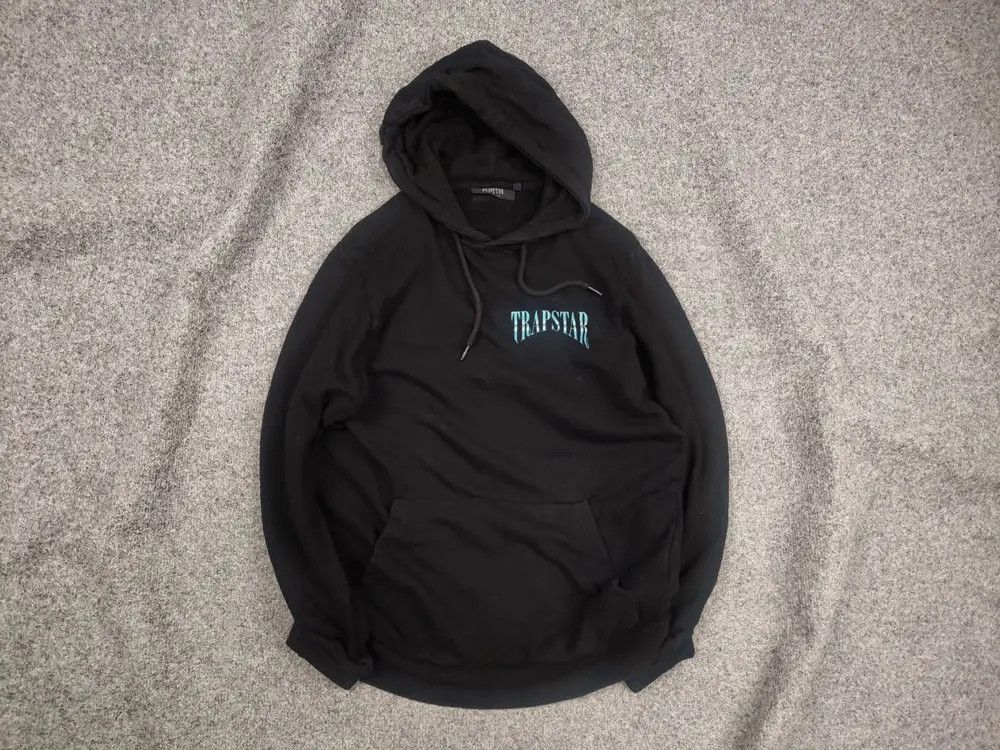 Trapstar London Trapstar London Black Big Logo athletic Hoodie Size US S / EU 44-46 / 1 - 1 Thumbnail