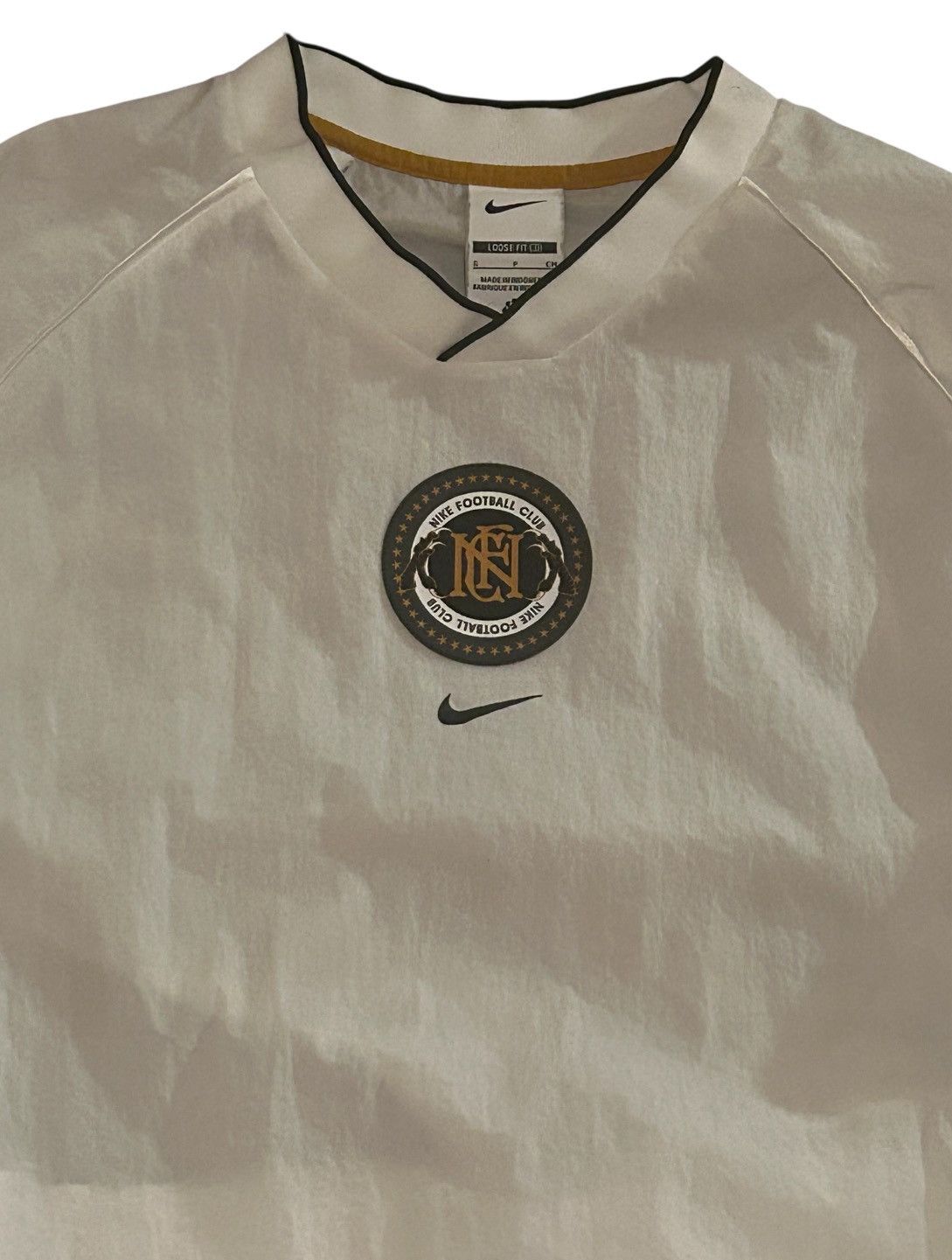 Nike Nike Football Club Windbreaker Small White Center Swoosh Size US S / EU 44-46 / 1 - 3 Thumbnail