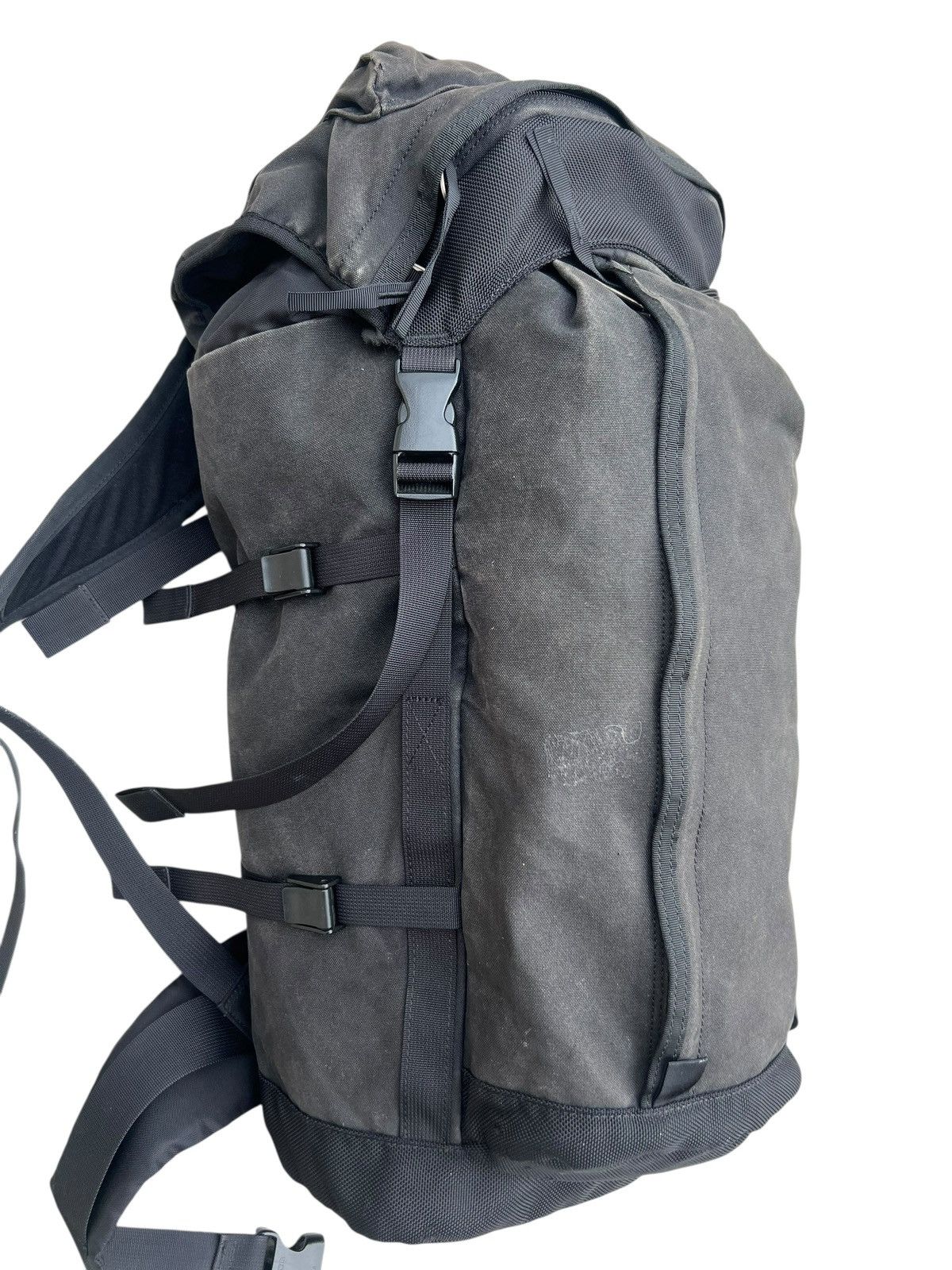 Porter Porter by Yoshida Travel Backpack Distressed Faded Black Size ONE SIZE - 8 Thumbnail