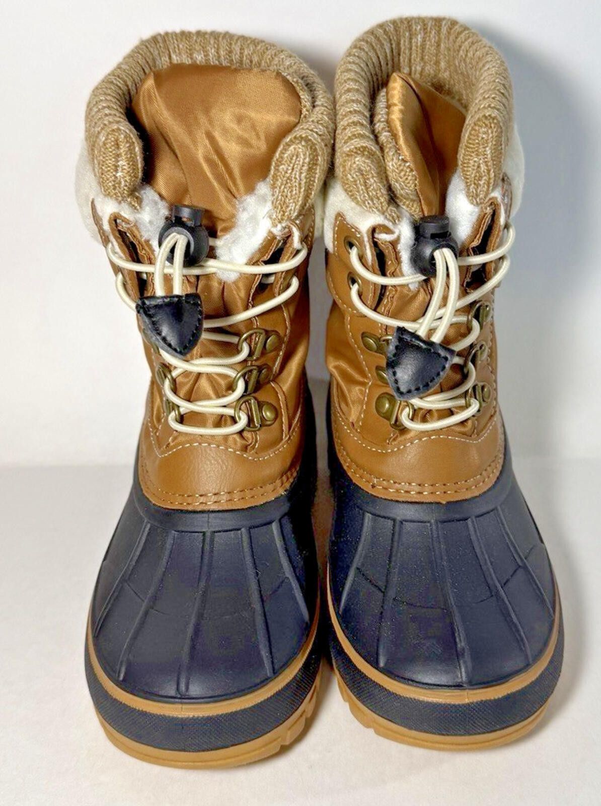 Other DREAM PAIRS Insulated Waterproof Snow Boots Tan A1BNNEET Size US 13 / EU 46 - 2 Thumbnail