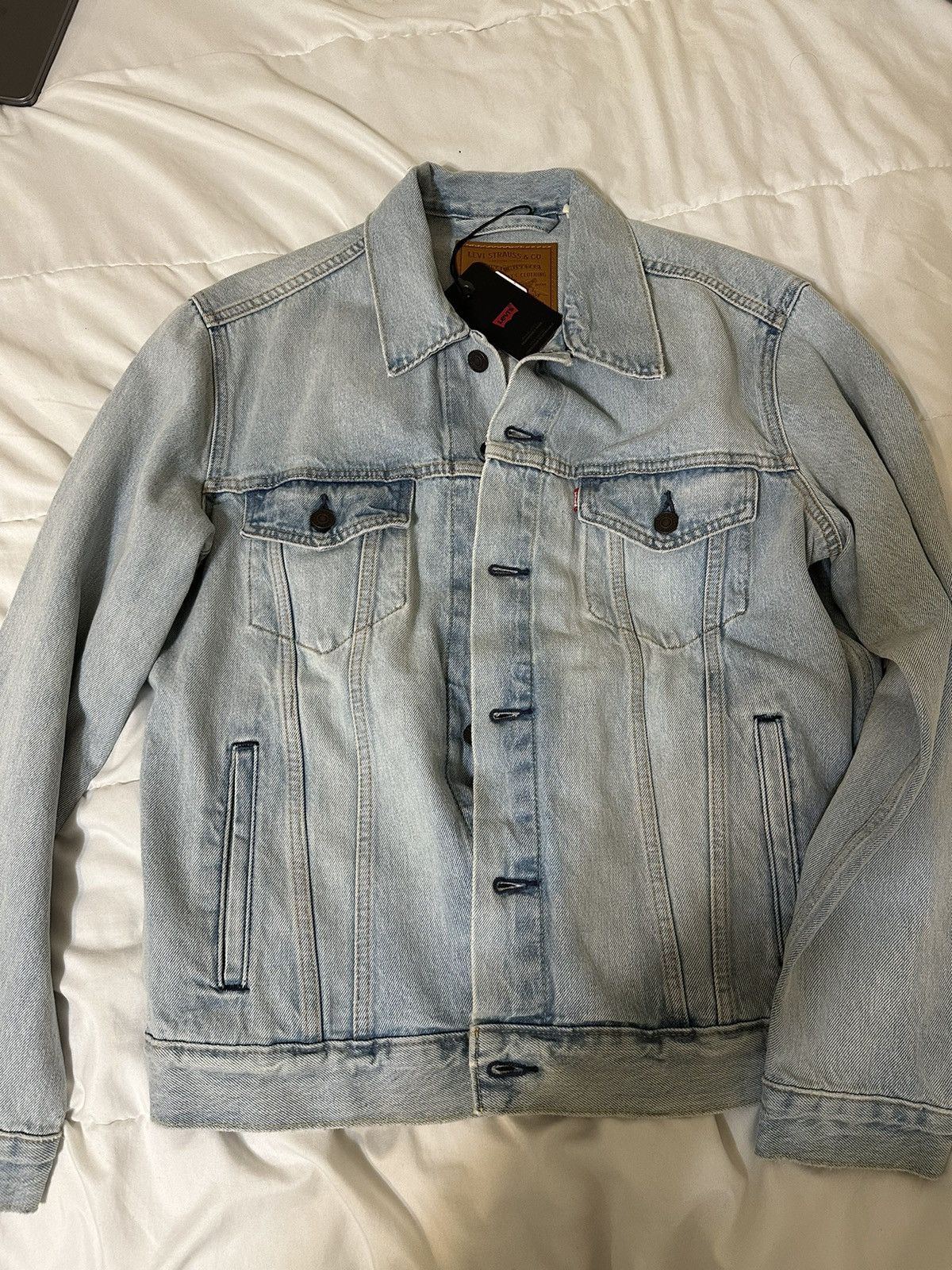 Levi's Levi’s Premium Trucker Jacket Size US M / EU 48-50 / 2 - 1 Thumbnail