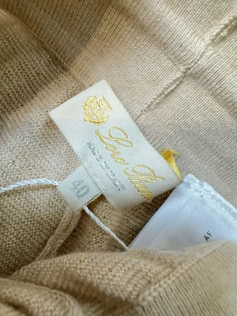 Loro Piana Loro Piana Beige Baby Cashmere Knit Elastic Waist Long Pan Size 26" / US 2 / IT 38 - 4 Thumbnail